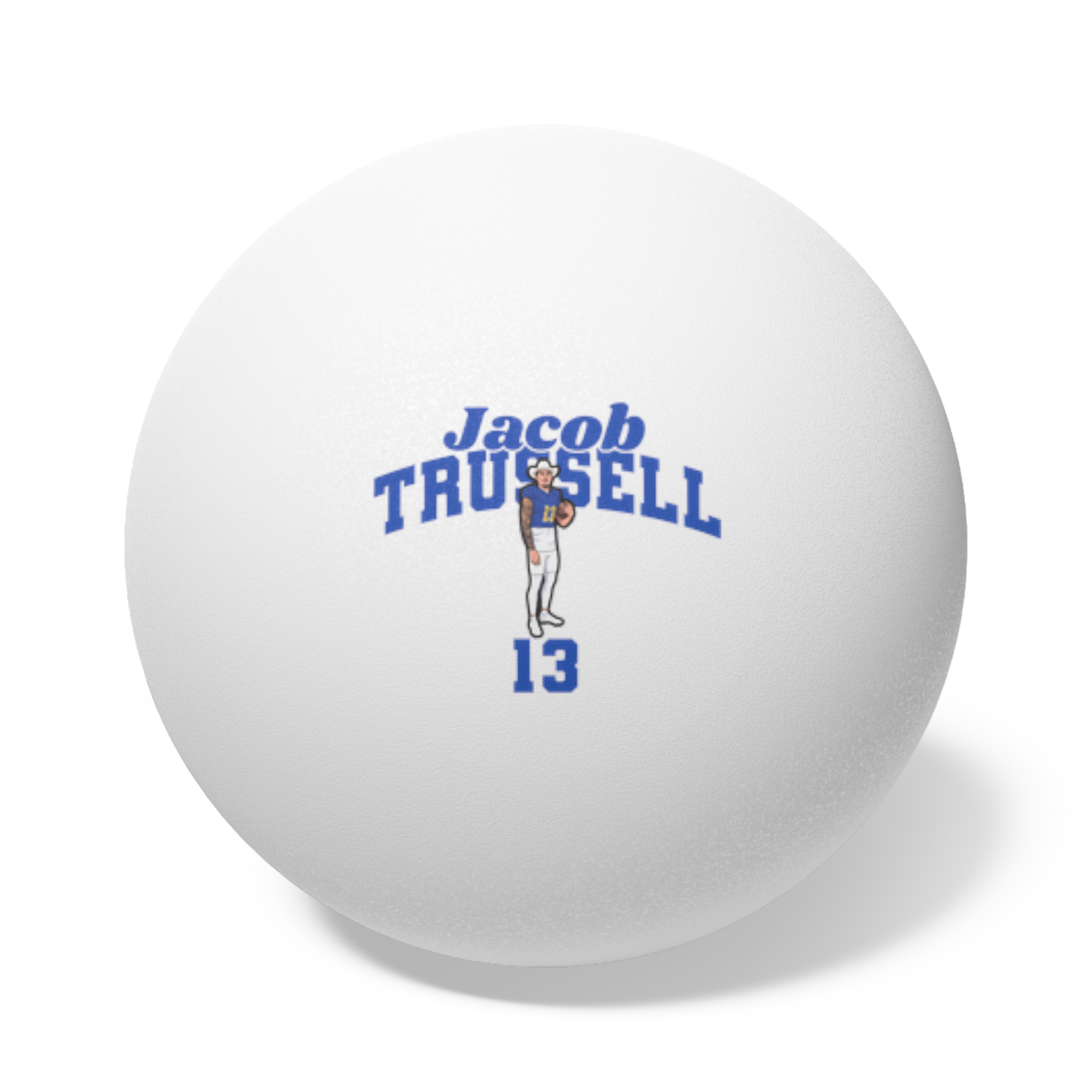 Ping Pong Balls, 6 pcs — character_signature_arch in White