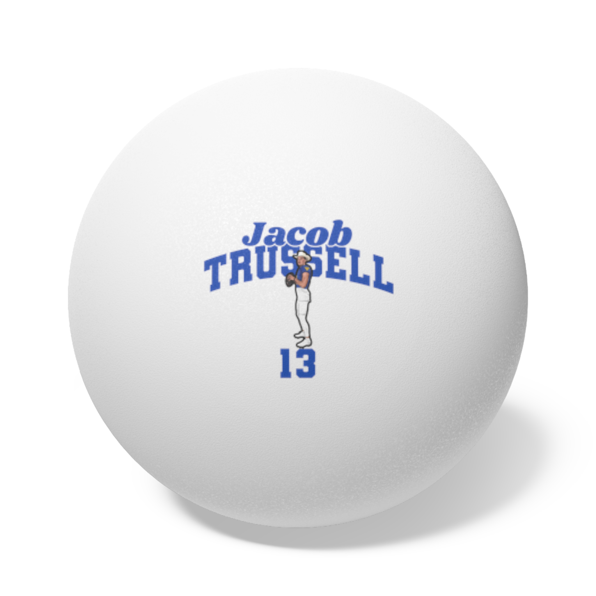 Ping Pong Balls, 6 pcs — character_signature_arch in White