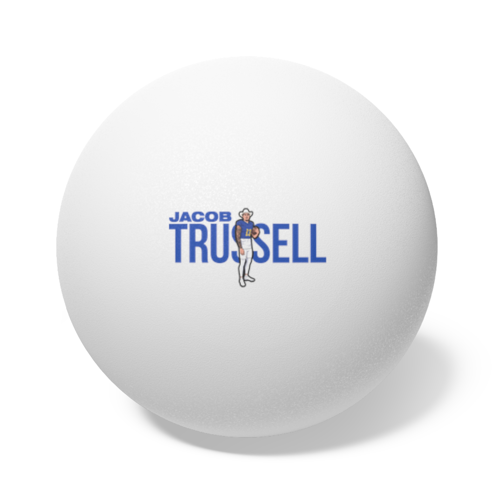 Ping Pong Balls, 6 pcs — character_player_name in White