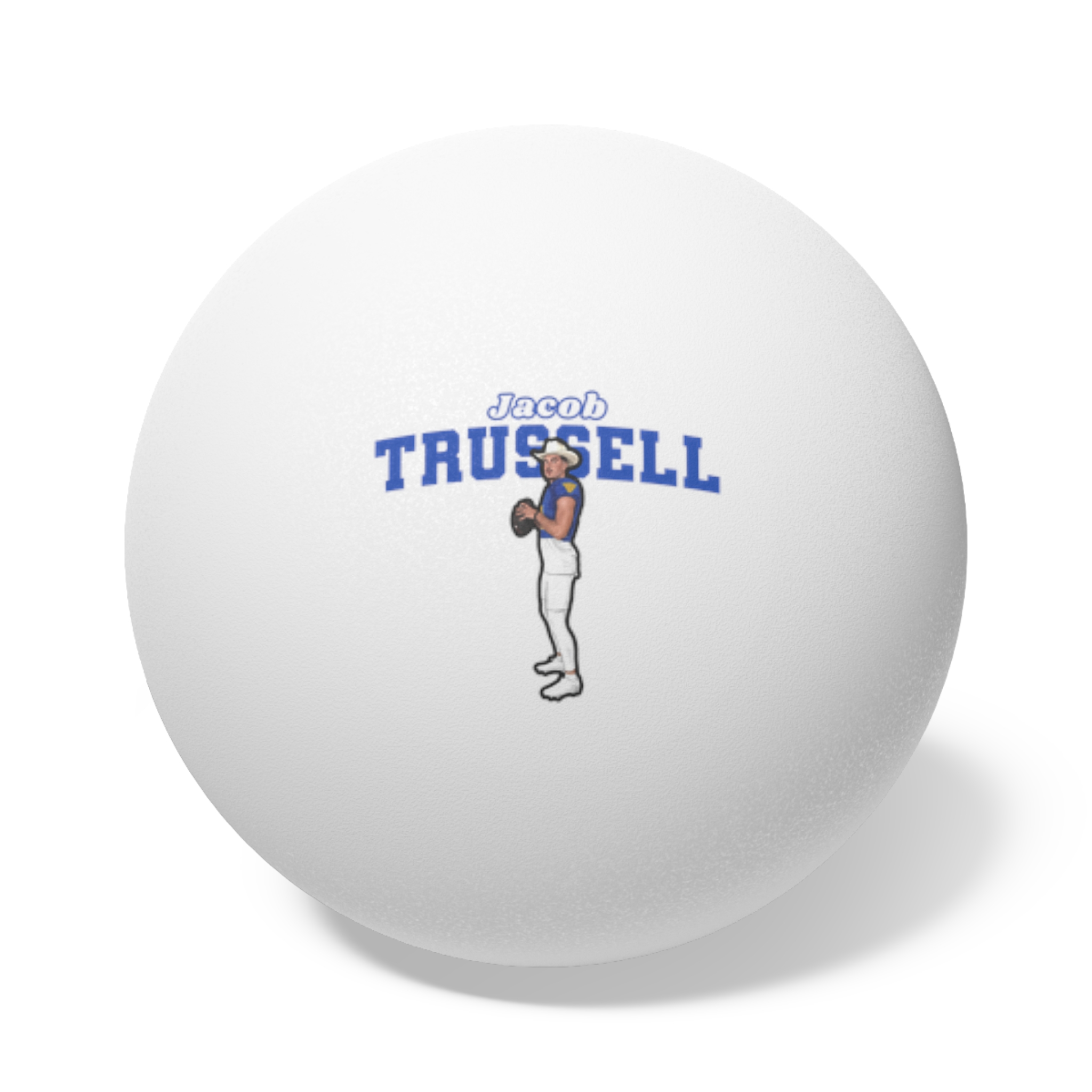 Ping Pong Balls, 6 pcs — character_name_arch in White