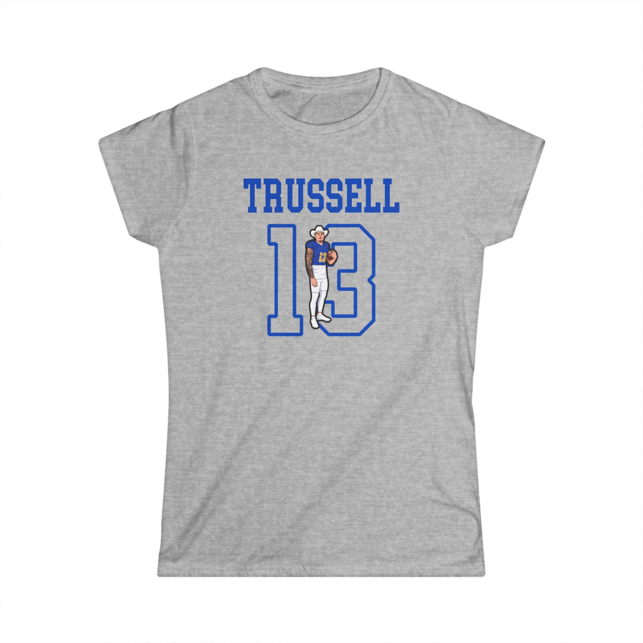 Women's Softstyle Tee — character_shirsey in Grey