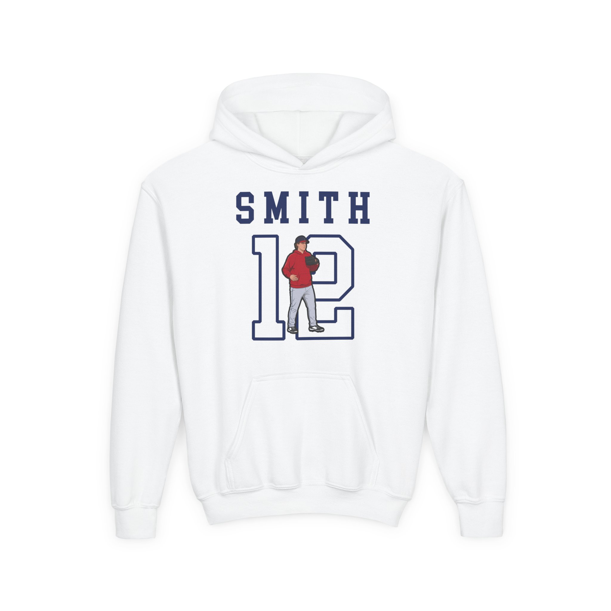 Youth Hoodie — character_shirsey in White