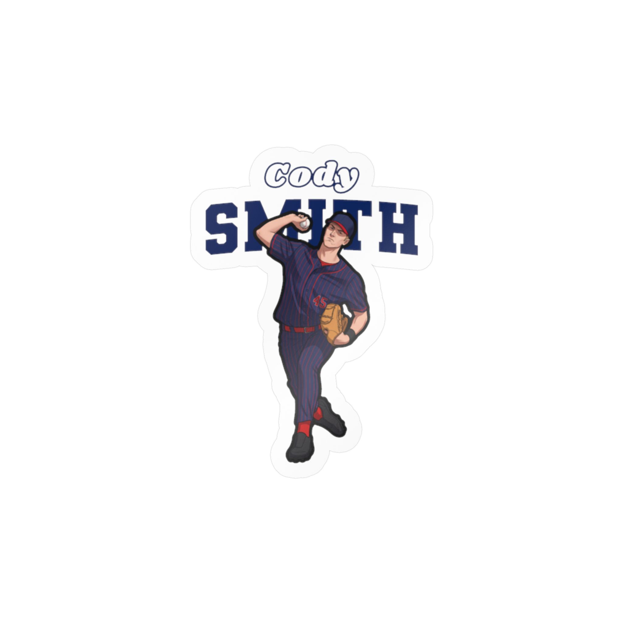 Vinyl Sticker — character_name_arch in Classic