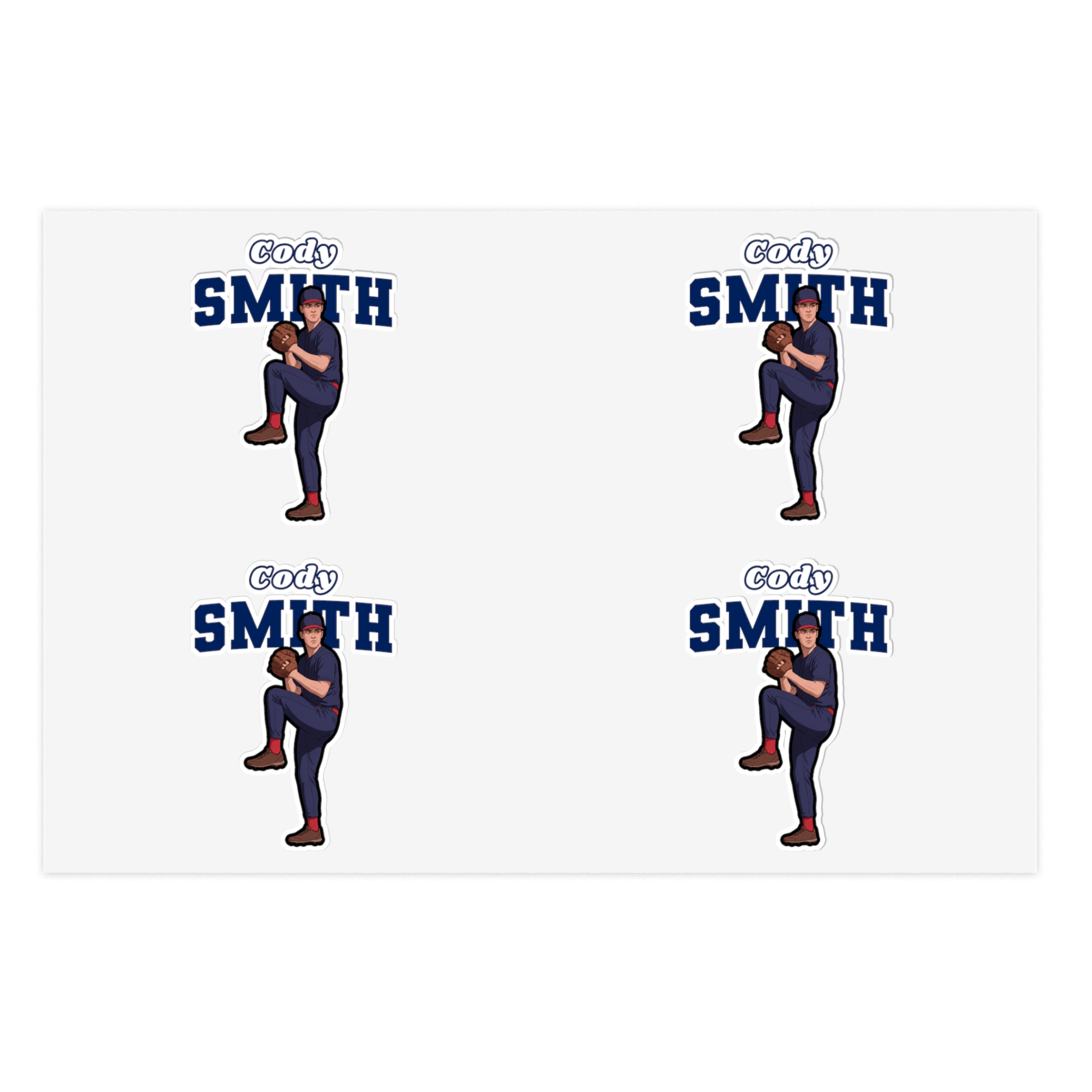 Sticker Sheet — character_name_arch in Classic