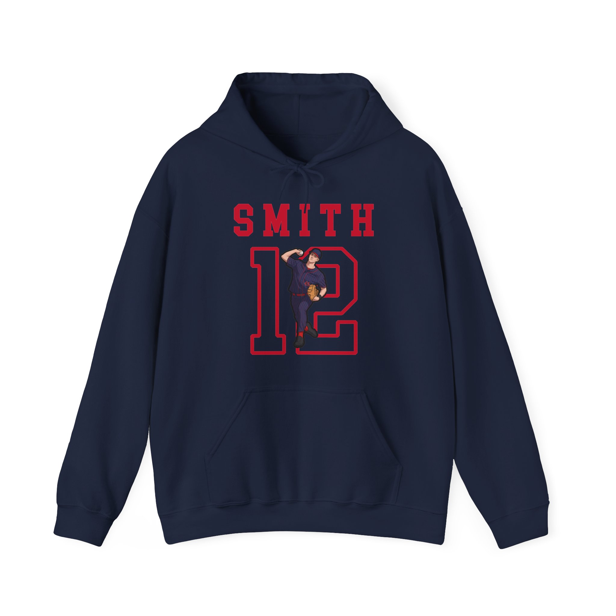 Hoodie — character_shirsey in Navy
