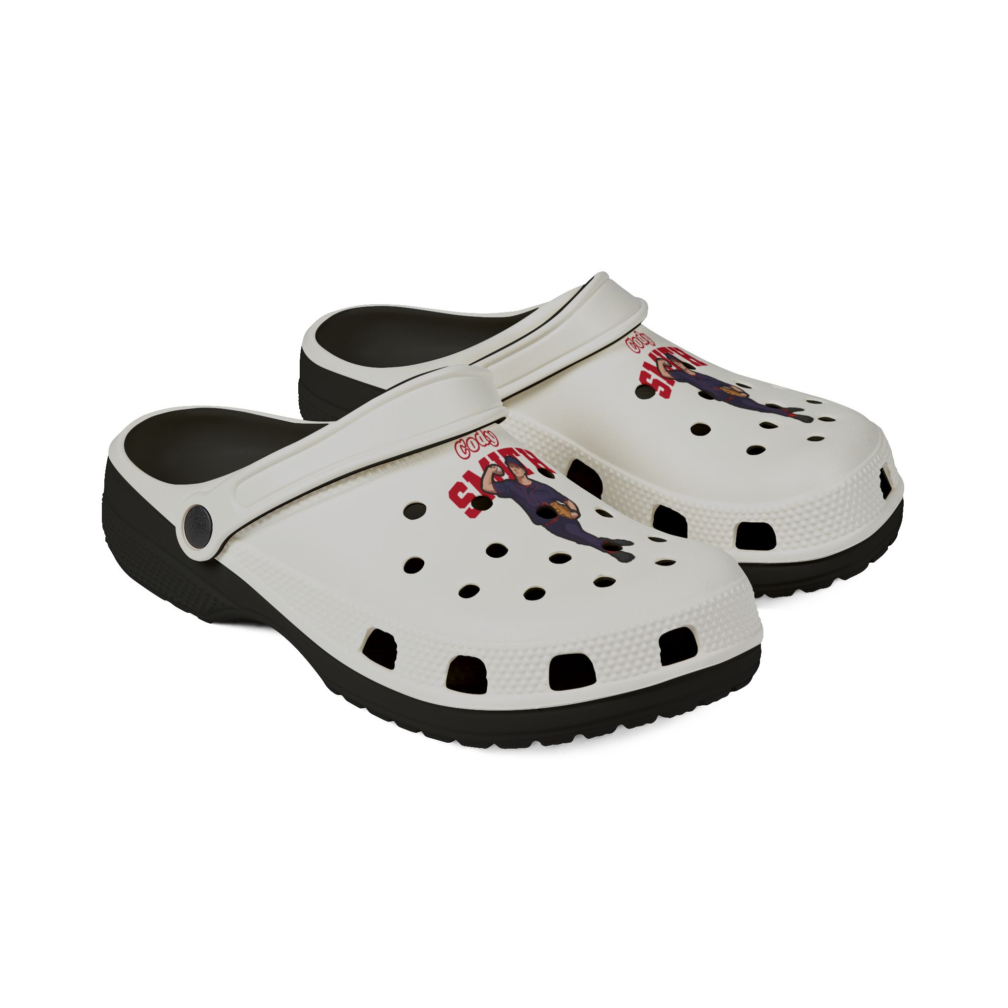 Rubber Clogs — character_name_arch in Black