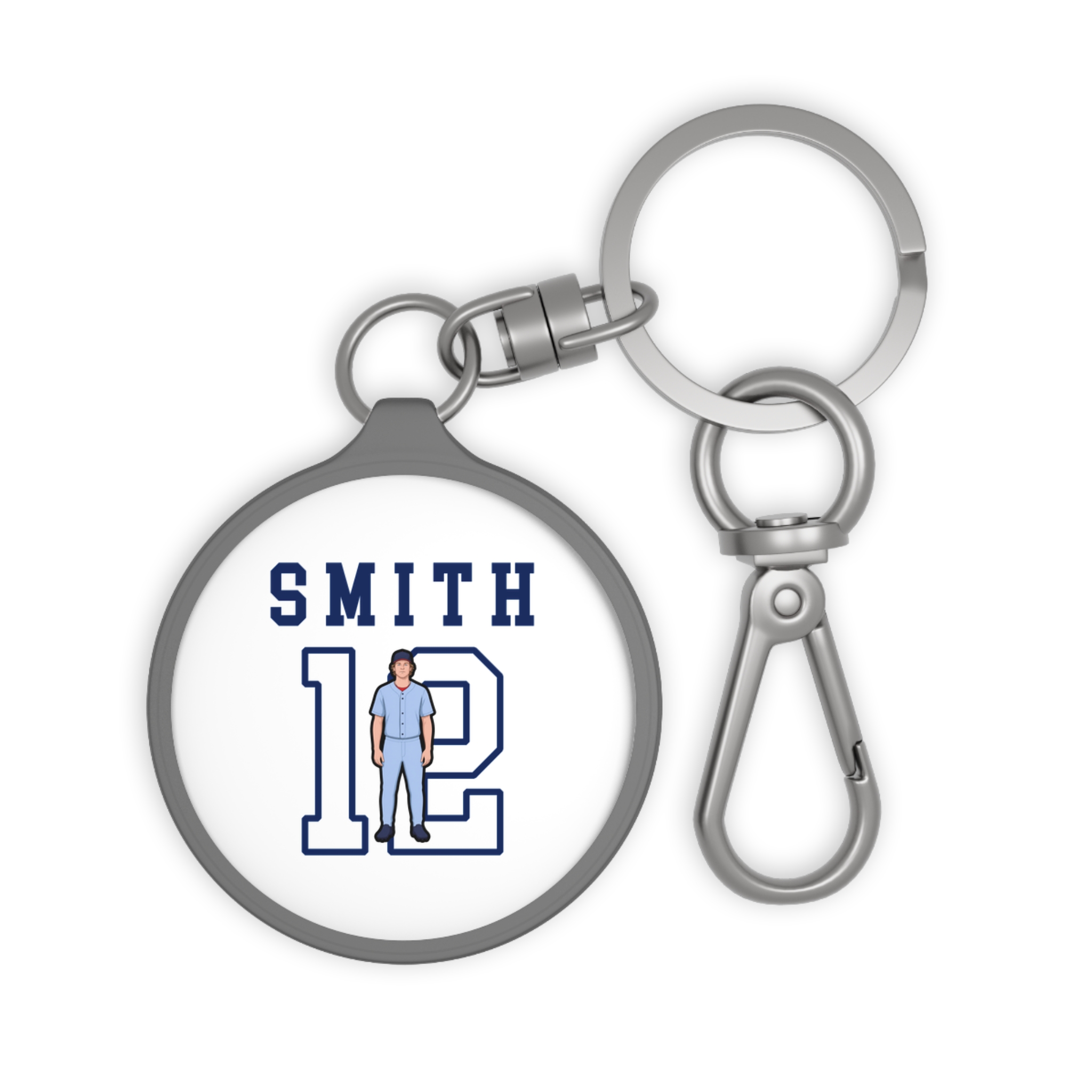 Keychain — character_shirsey in Grey