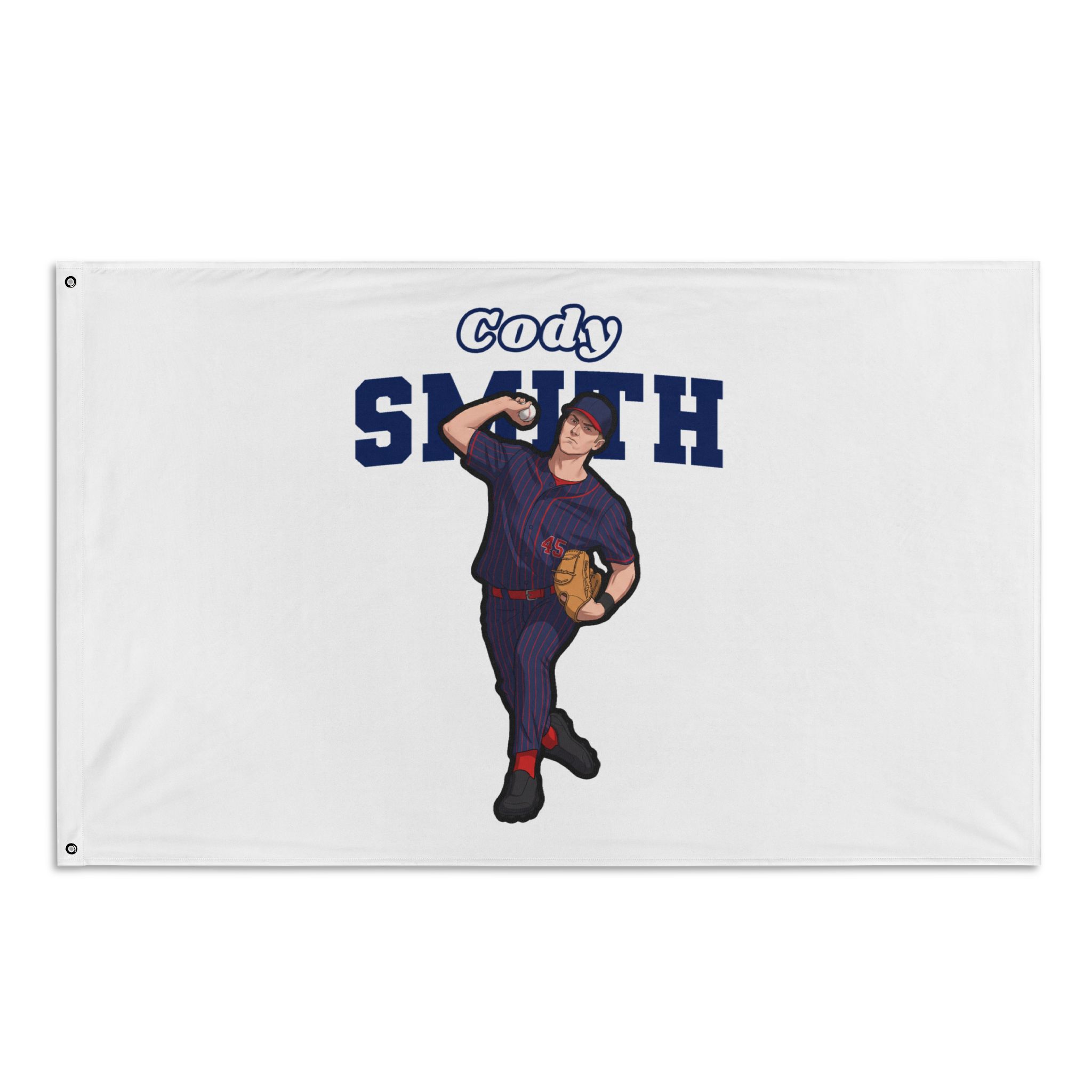 Flag (35 × 56 in) — character_name_arch in Classic