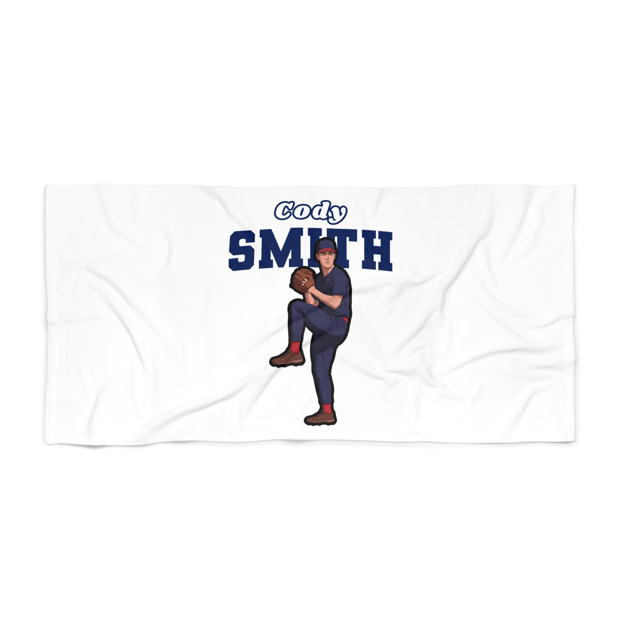 Beach Towel — character_name_arch in Classic
