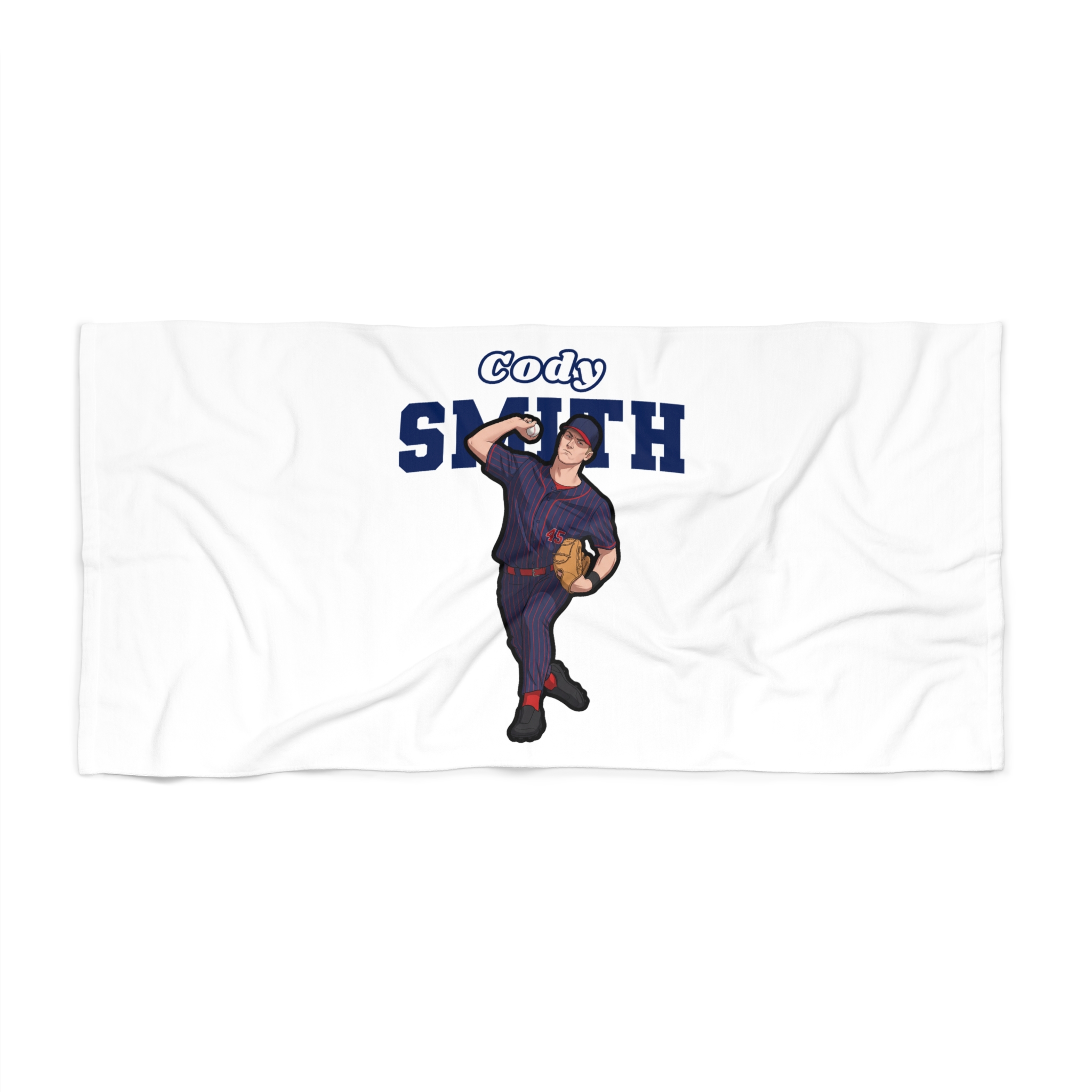 Beach Towel — character_name_arch in Classic