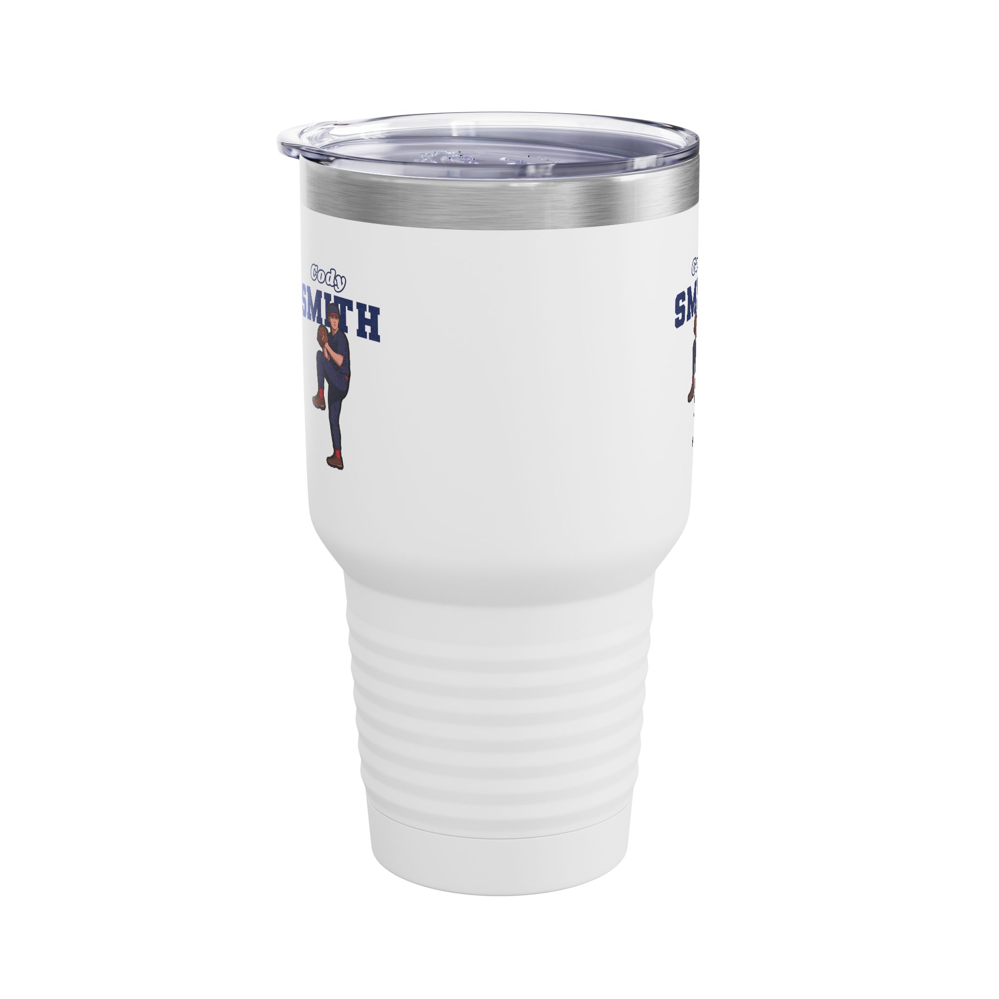 30oz Tumbler — character_name_arch in White
