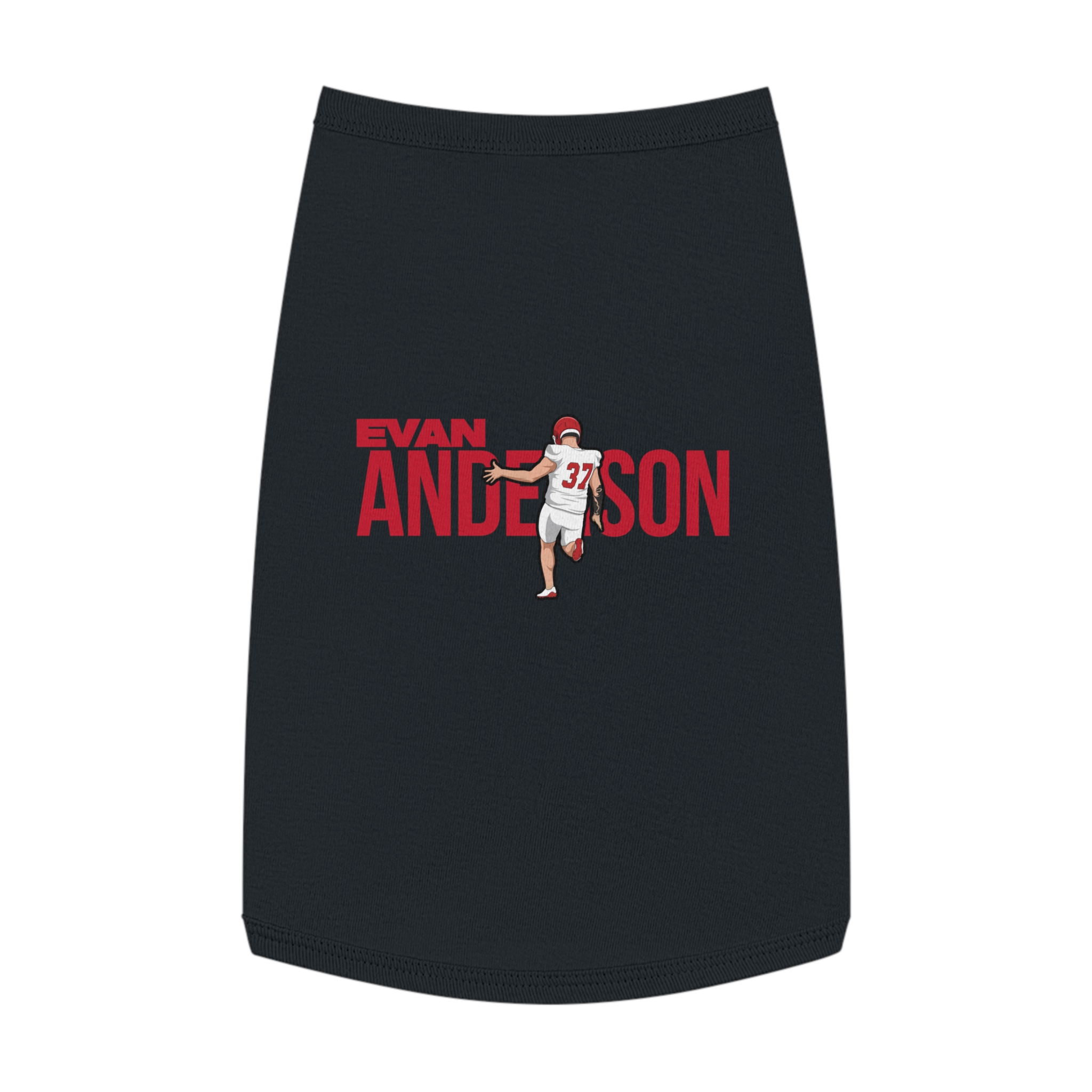 Pet Tank Top — character_player_name in White