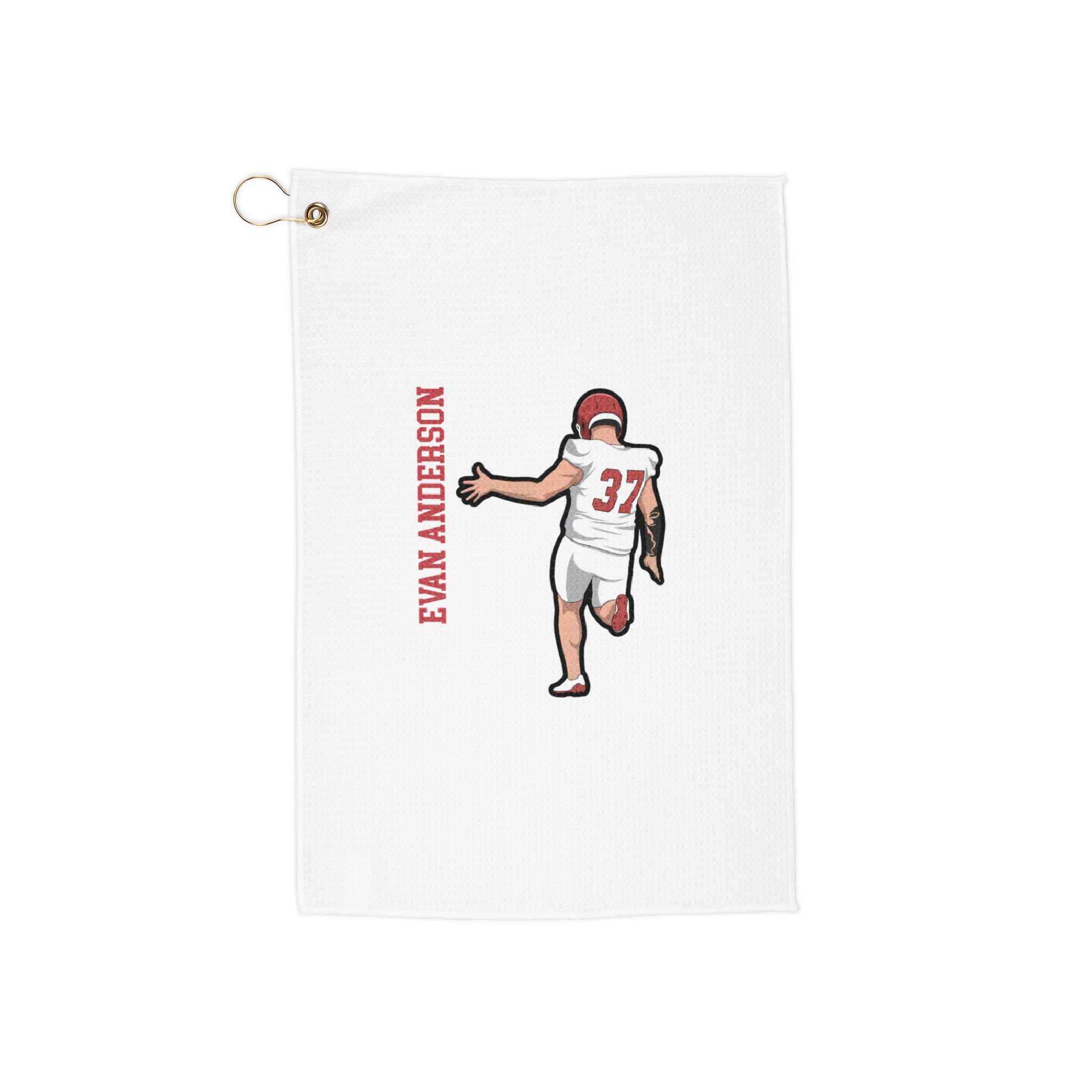Golf Towel — character_name_vertical in Classic