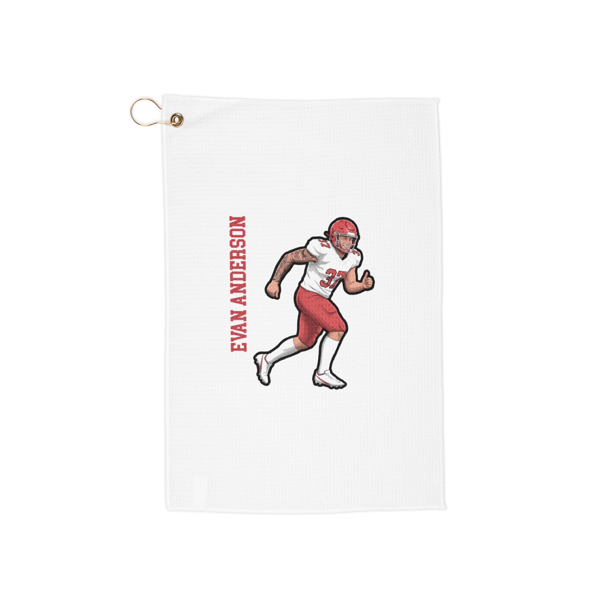 Golf Towel — character_name_vertical in Classic