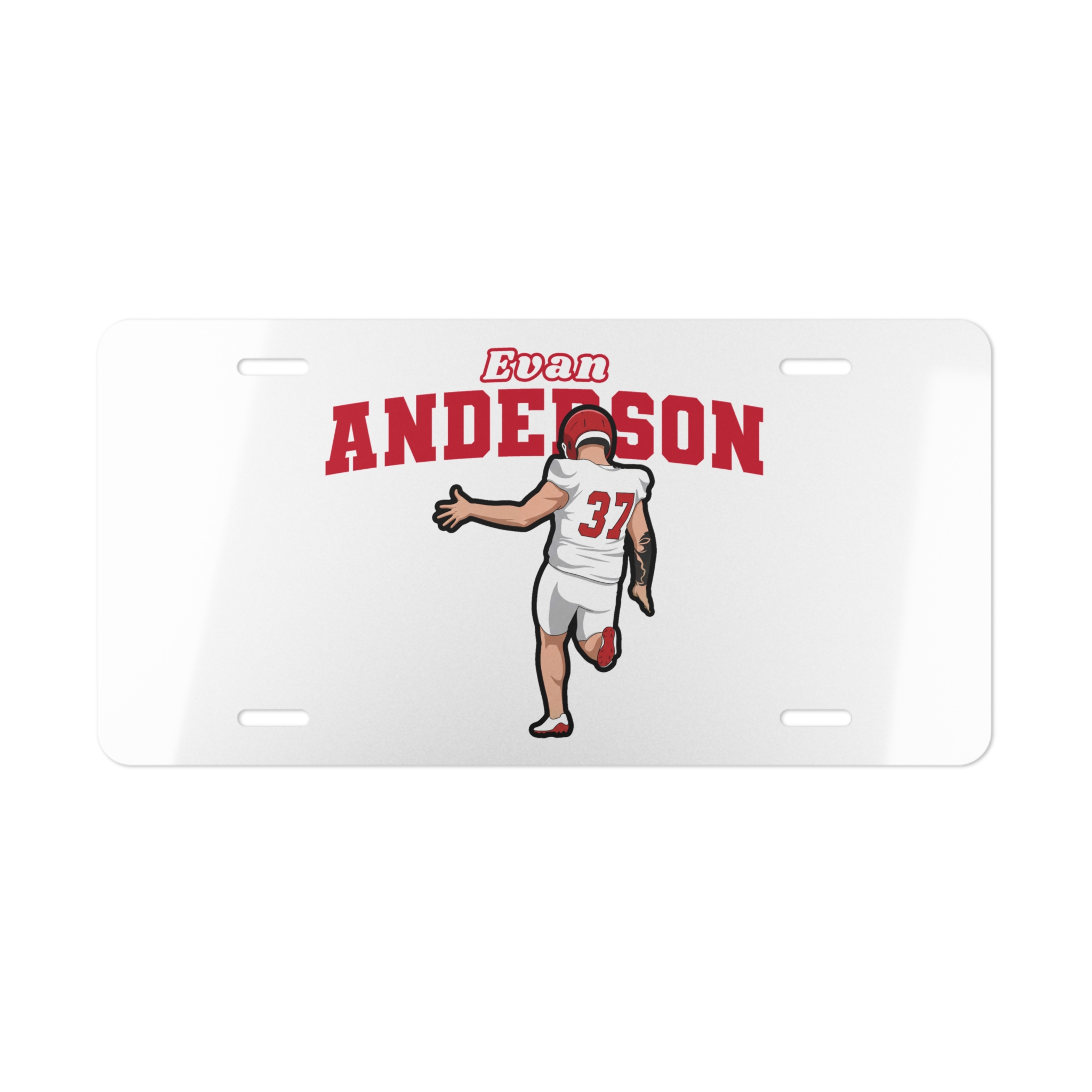 License Plate — character_name_arch in Classic