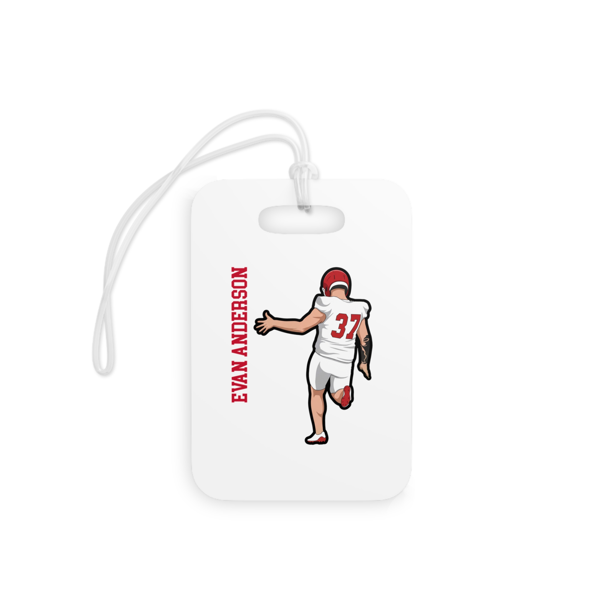 Bag Tag — character_name_vertical in Classic