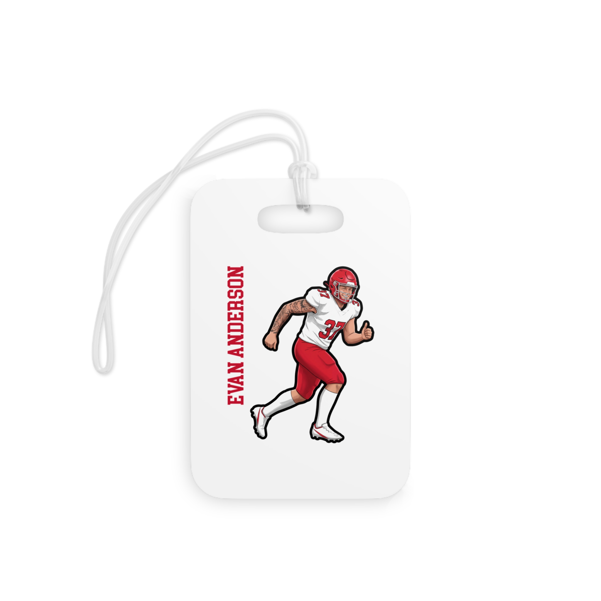 Bag Tag — character_name_vertical in Classic