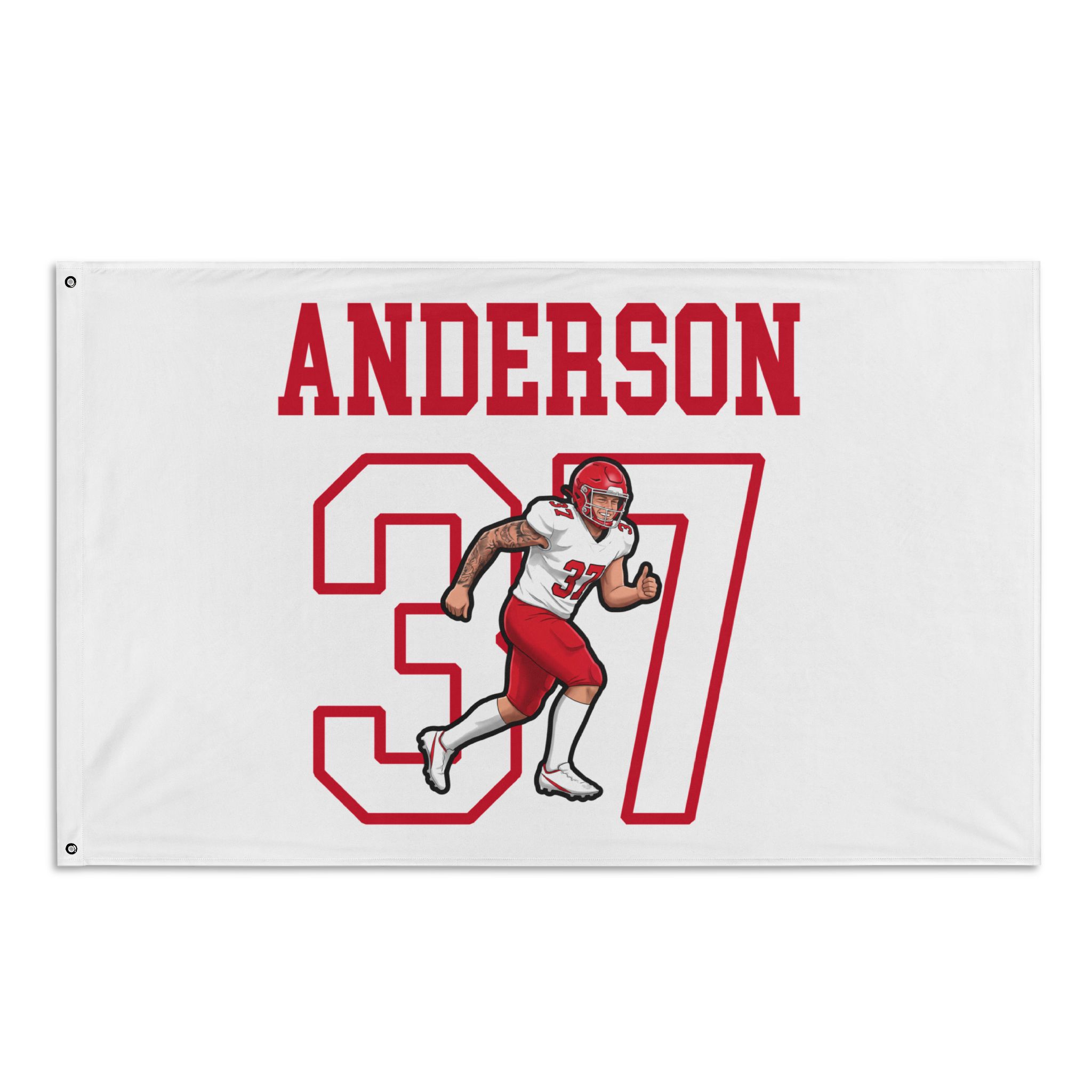 Flag (35 × 56 in) — character_shirsey in Classic