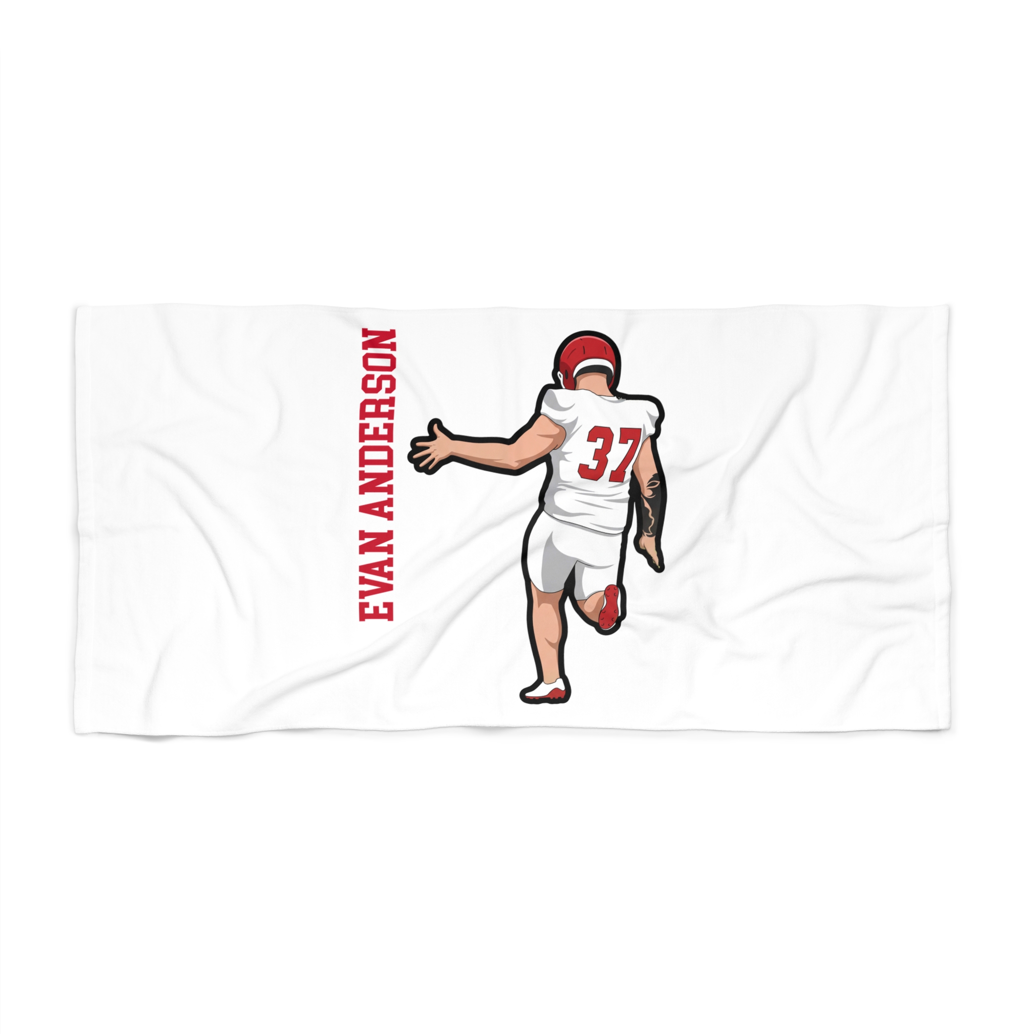 Beach Towel — character_name_vertical in Classic