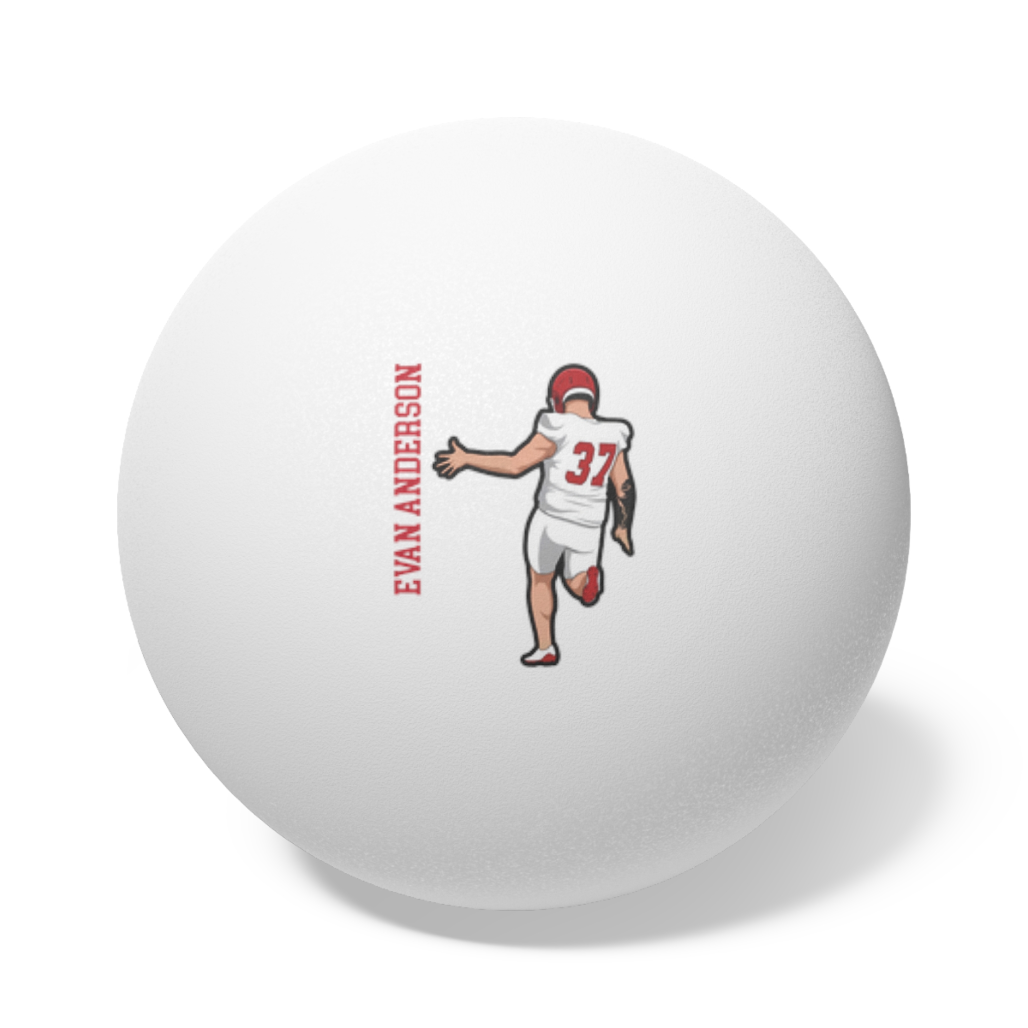 Ping Pong Balls, 6 pcs — character_name_vertical in White
