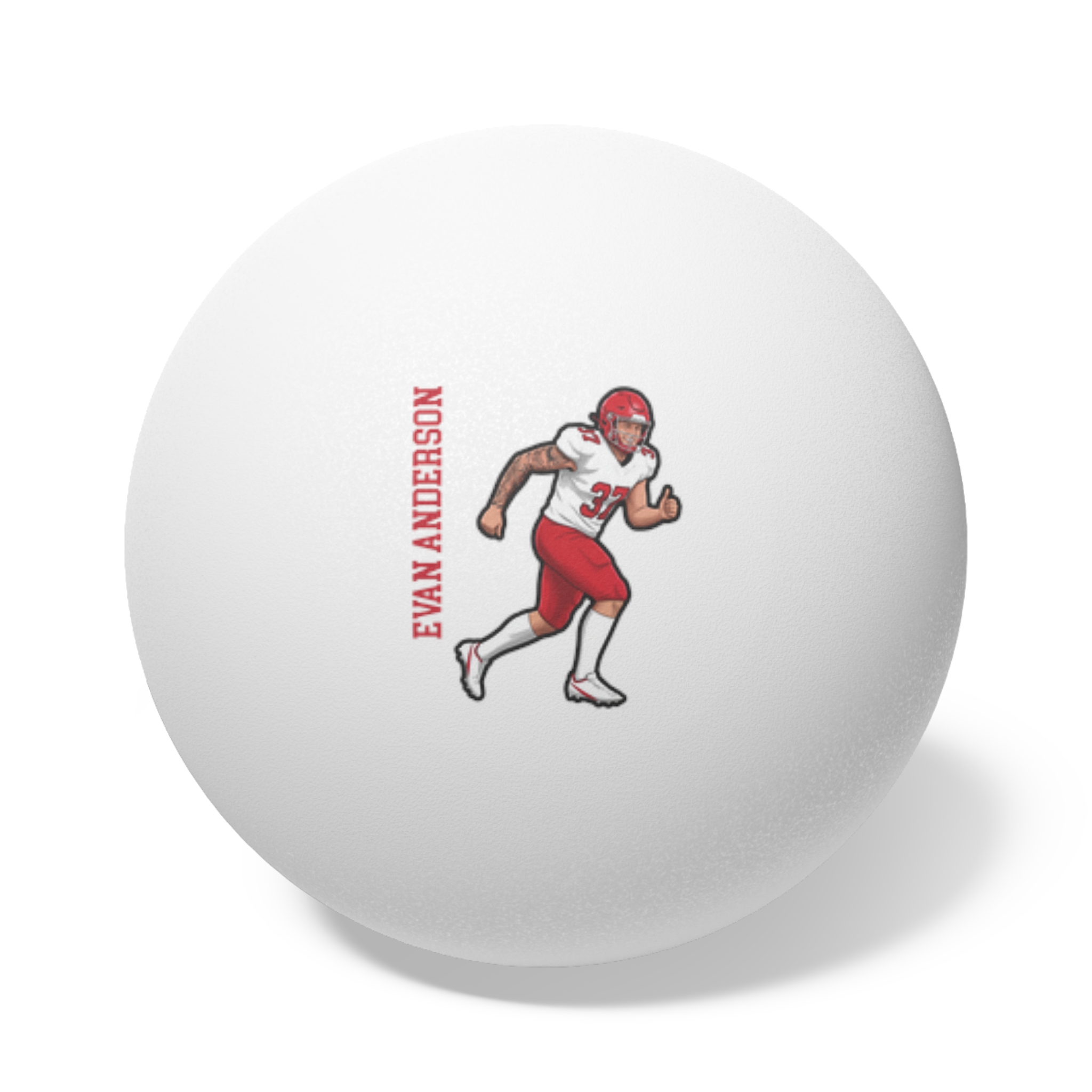 Ping Pong Balls, 6 pcs — character_name_vertical in White