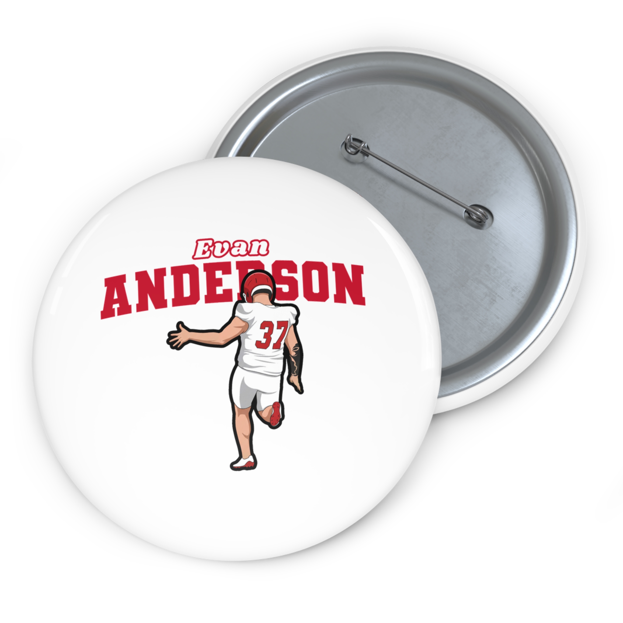 Game Day Pin — character_name_arch in Classic