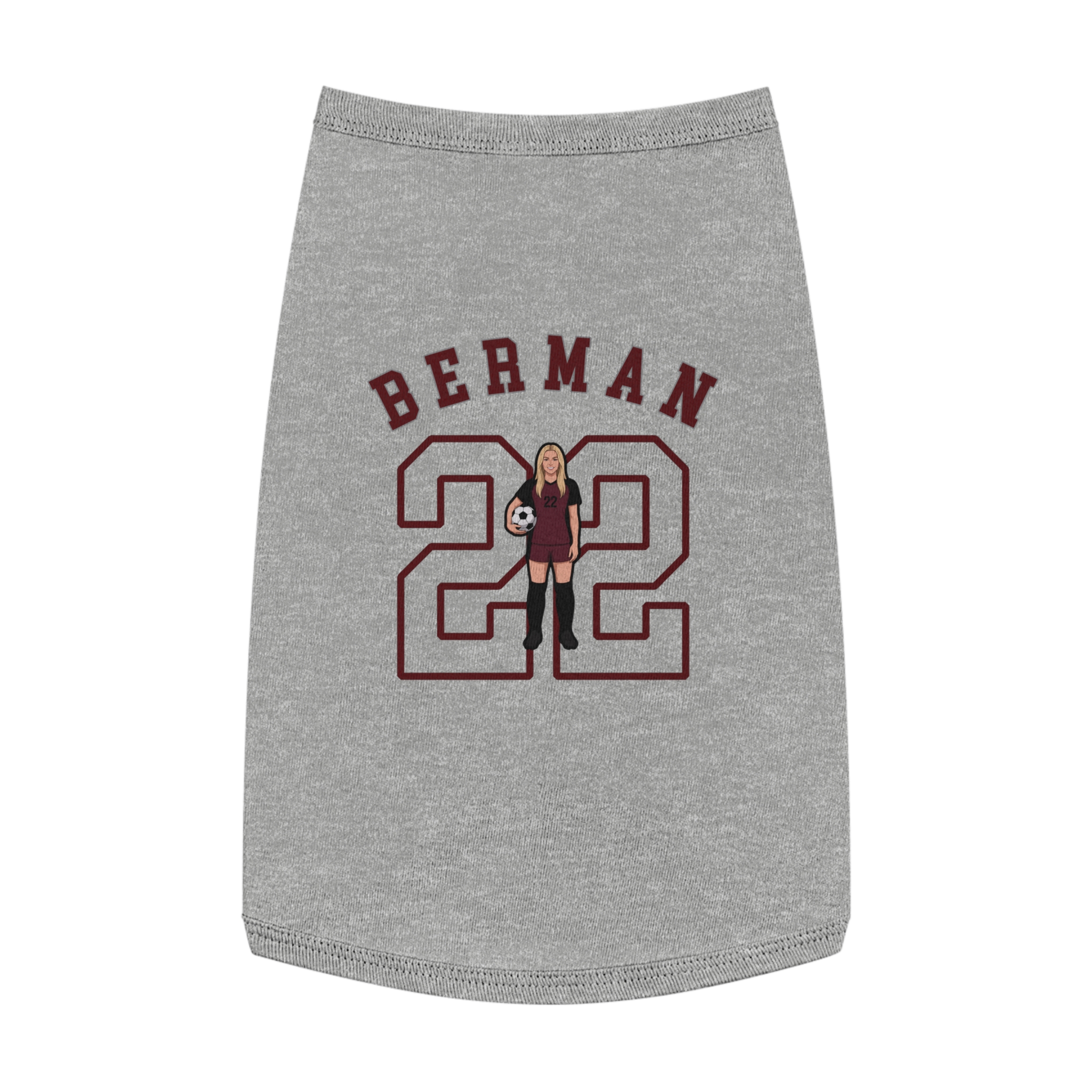 Pet Tank Top — character_shirsey_arch in White