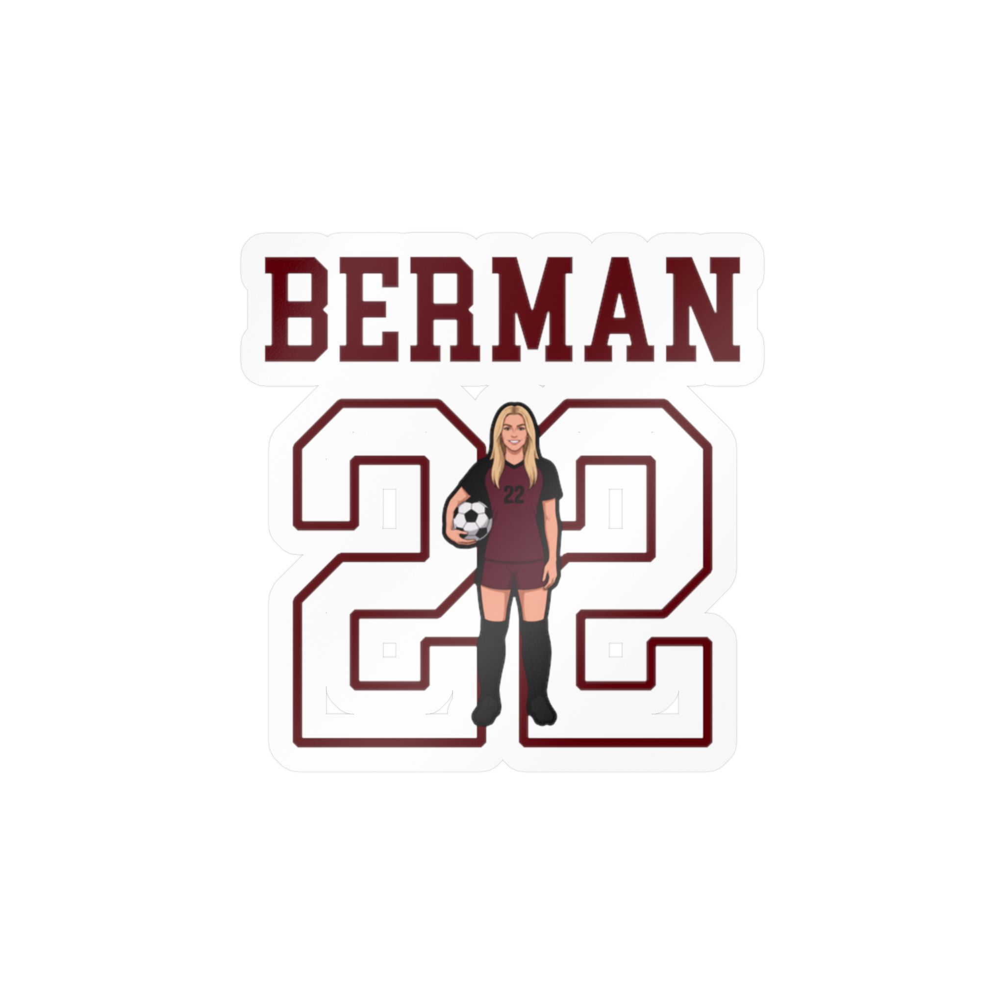Vinyl Sticker — character_shirsey in Classic