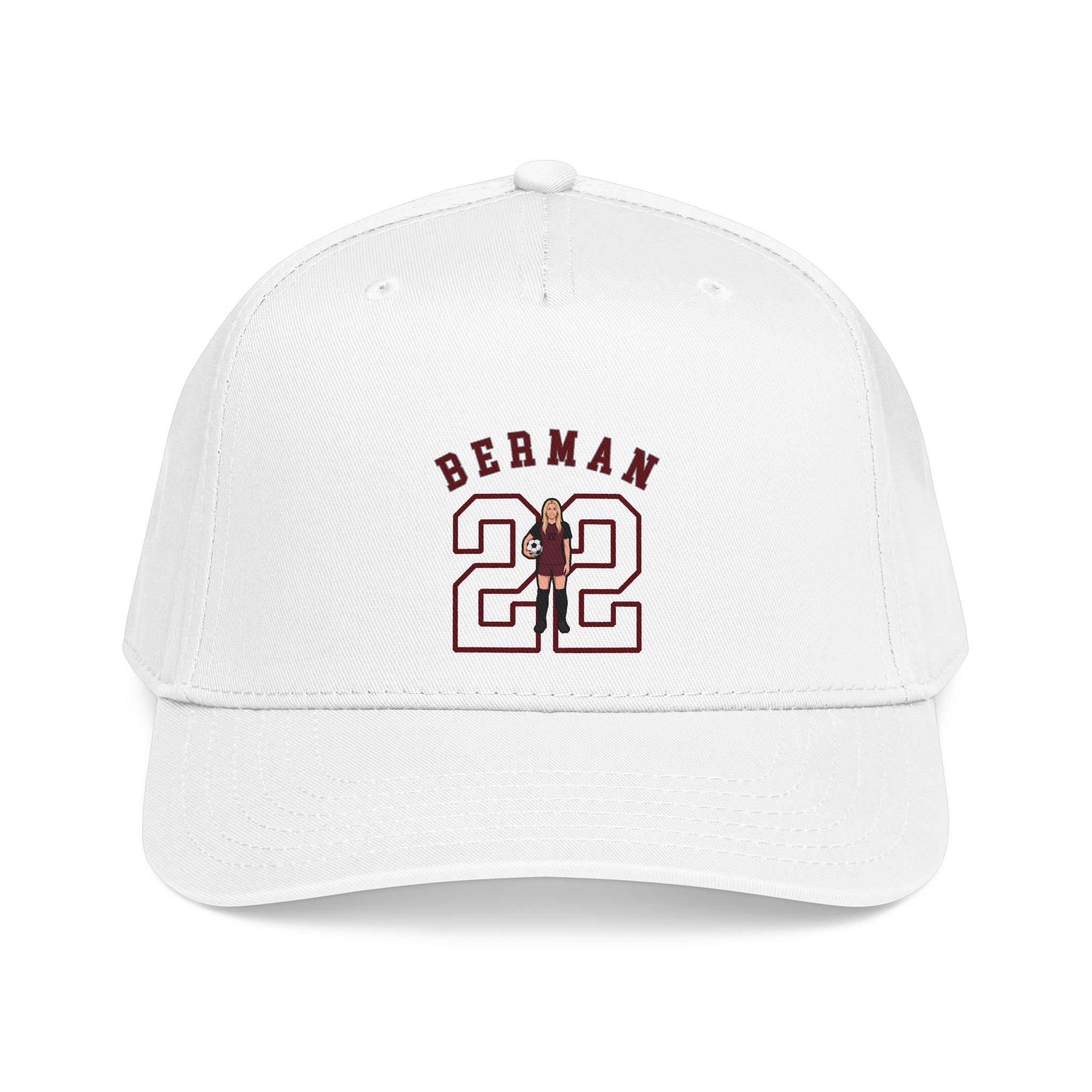 Baseball Cap — character_shirsey_arch in White