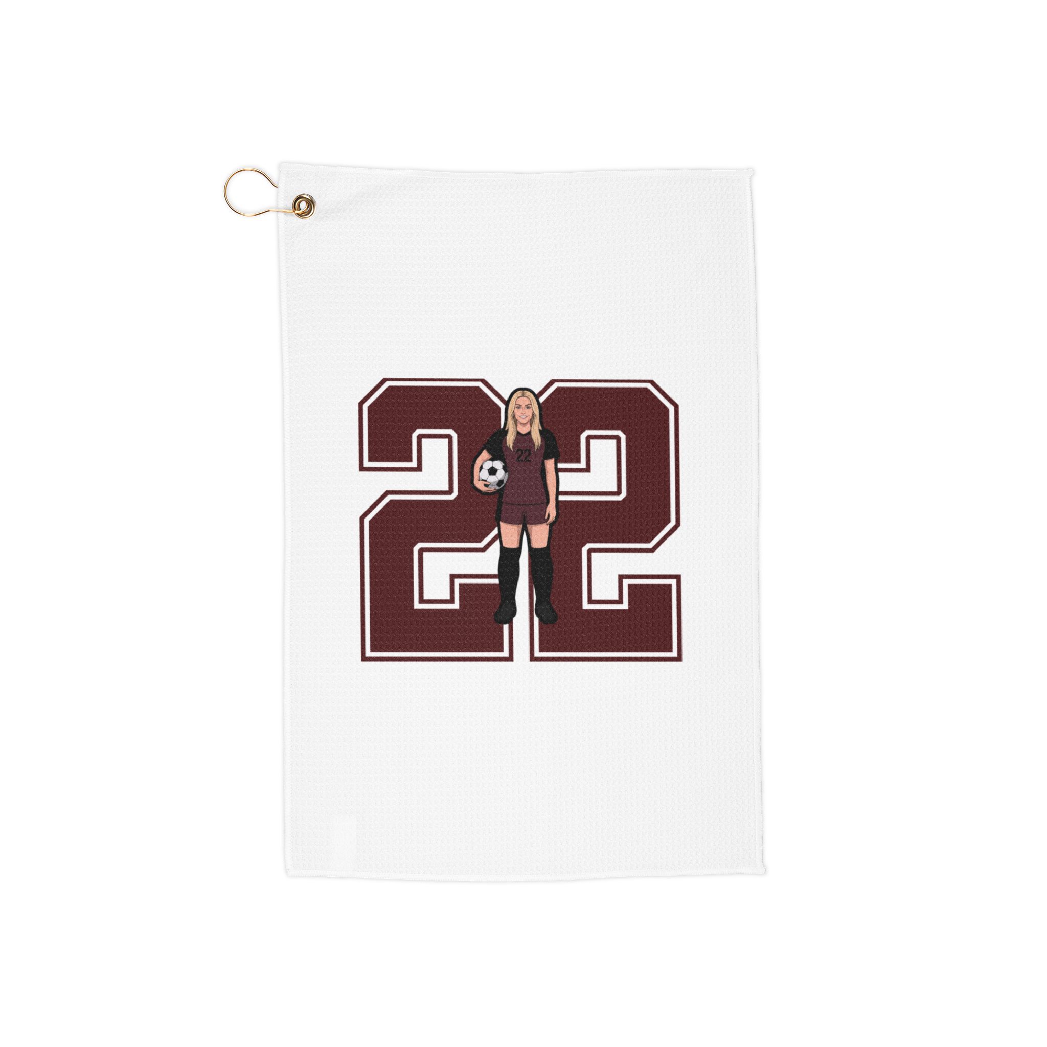 Golf Towel — character_number in Classic