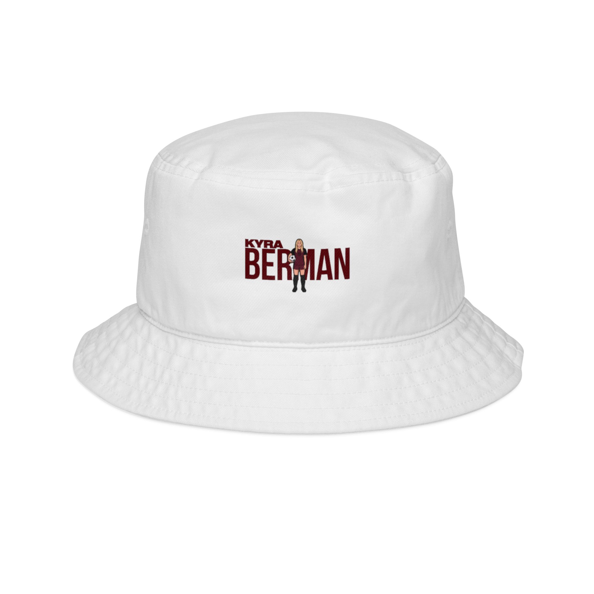 Bucket Hat — character_player_name in White