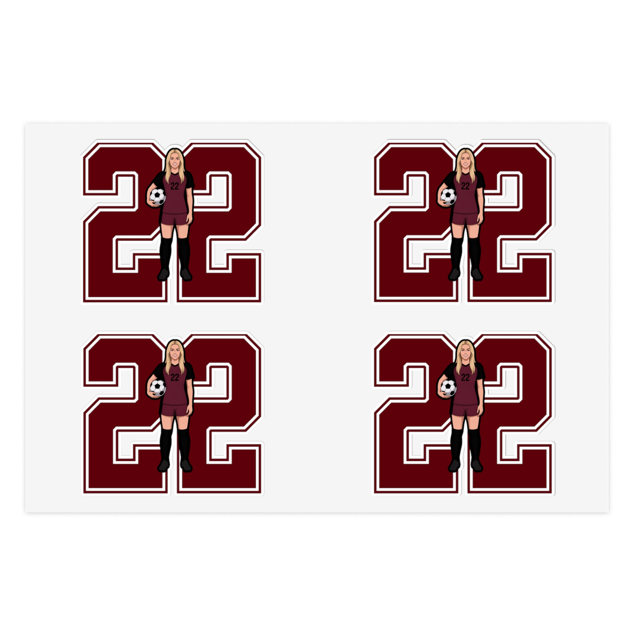 Sticker Sheet — character_number in Classic