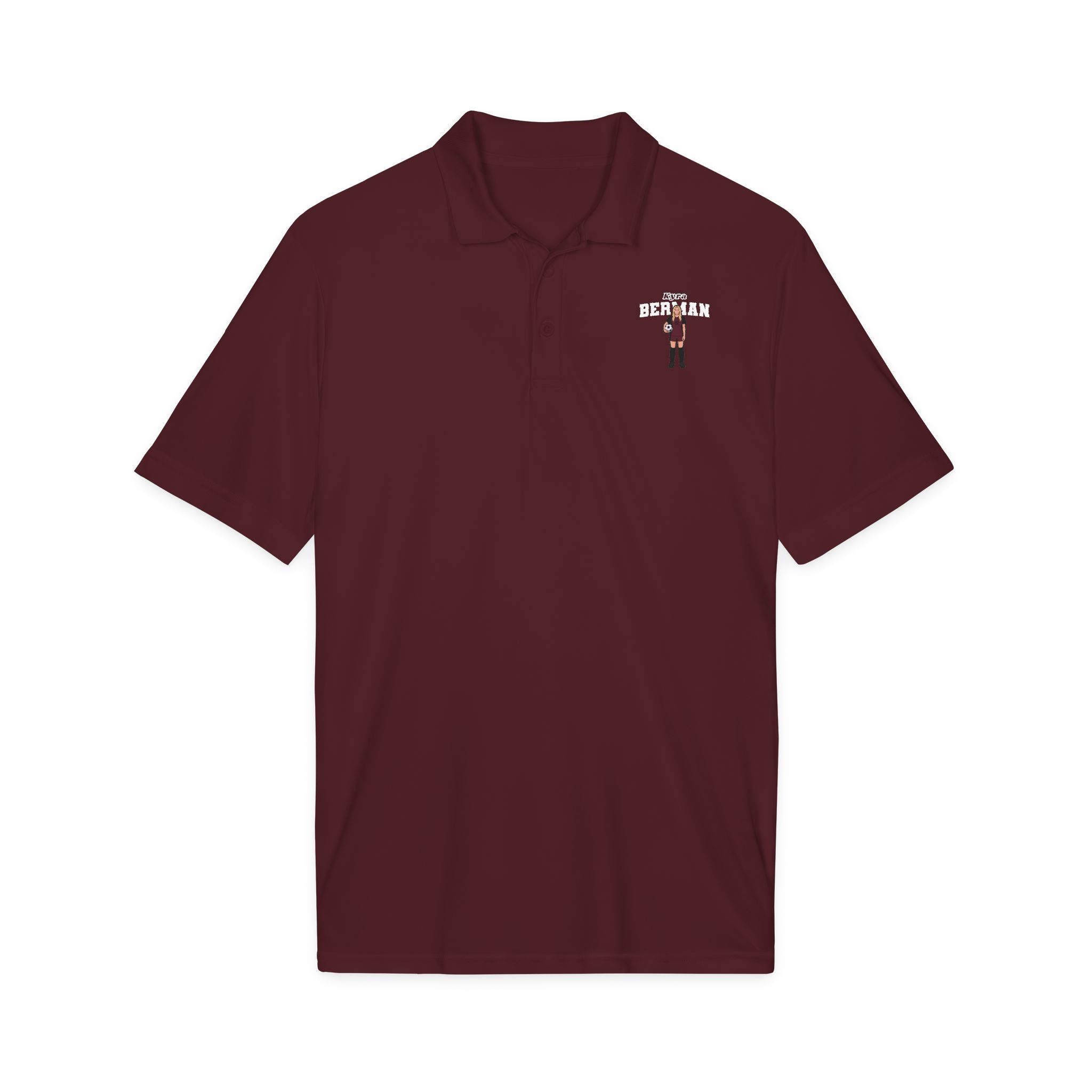 Polo — character_name_arch in Maroon