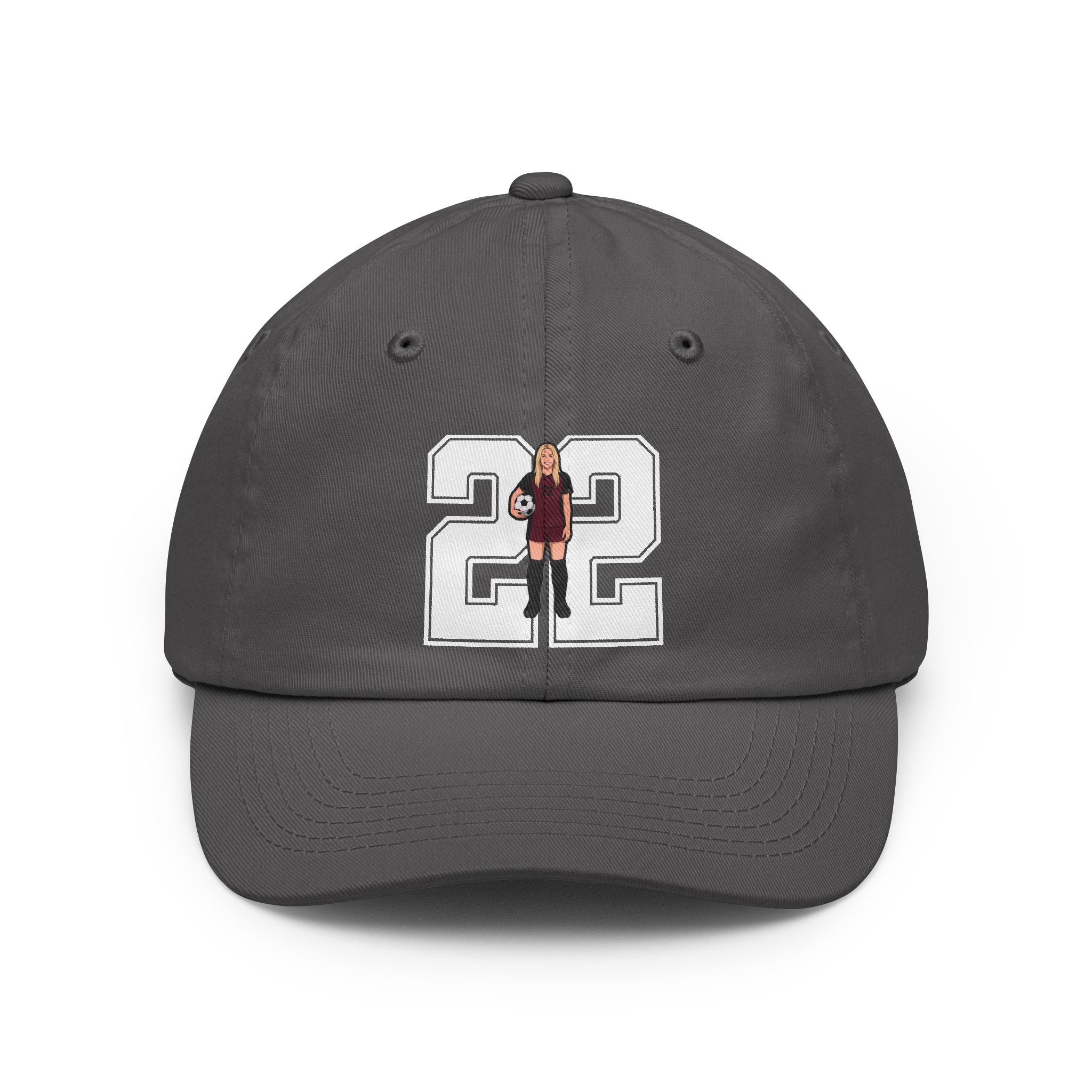 Classic Cap — character_number in Grey