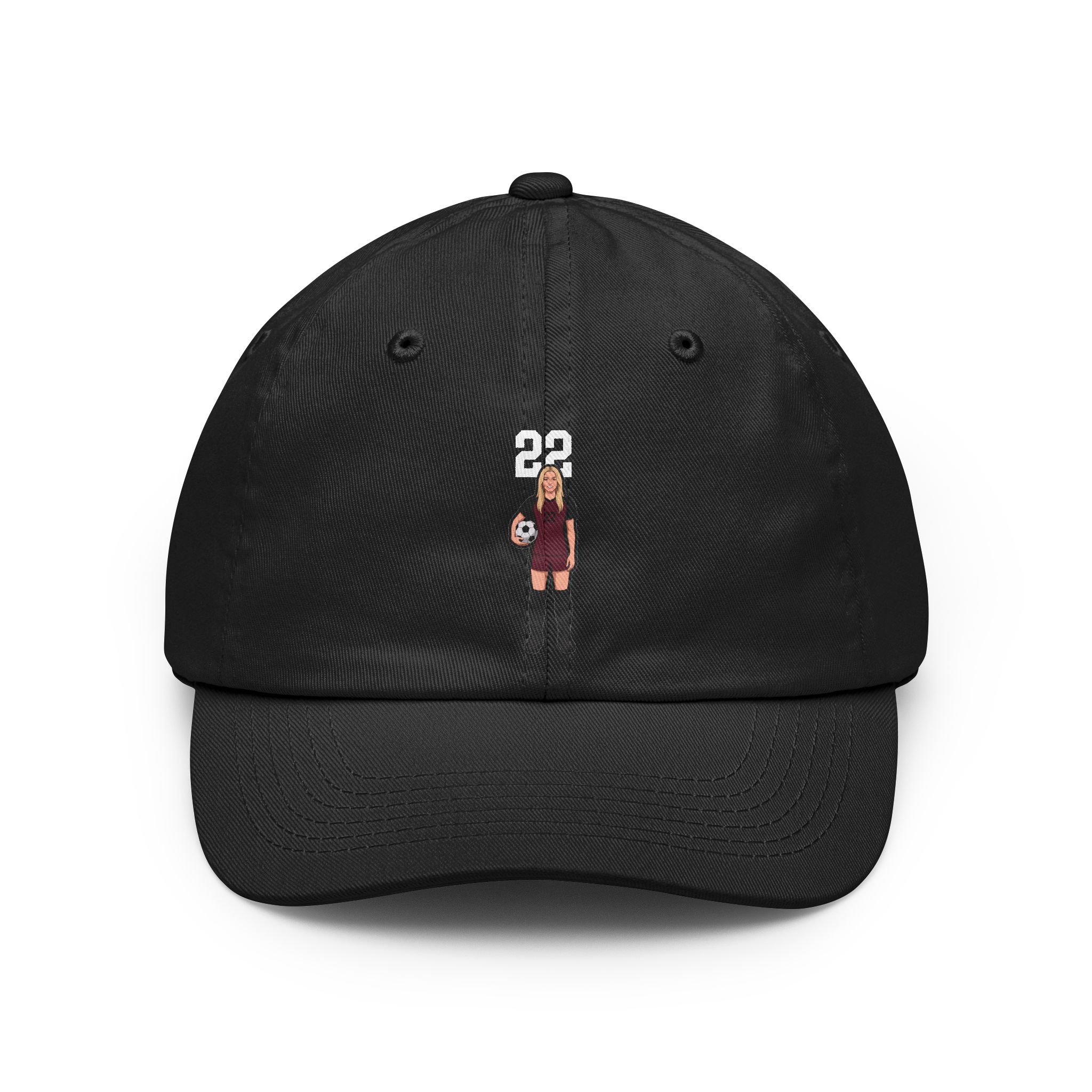 Classic Cap — character_number_top in Black