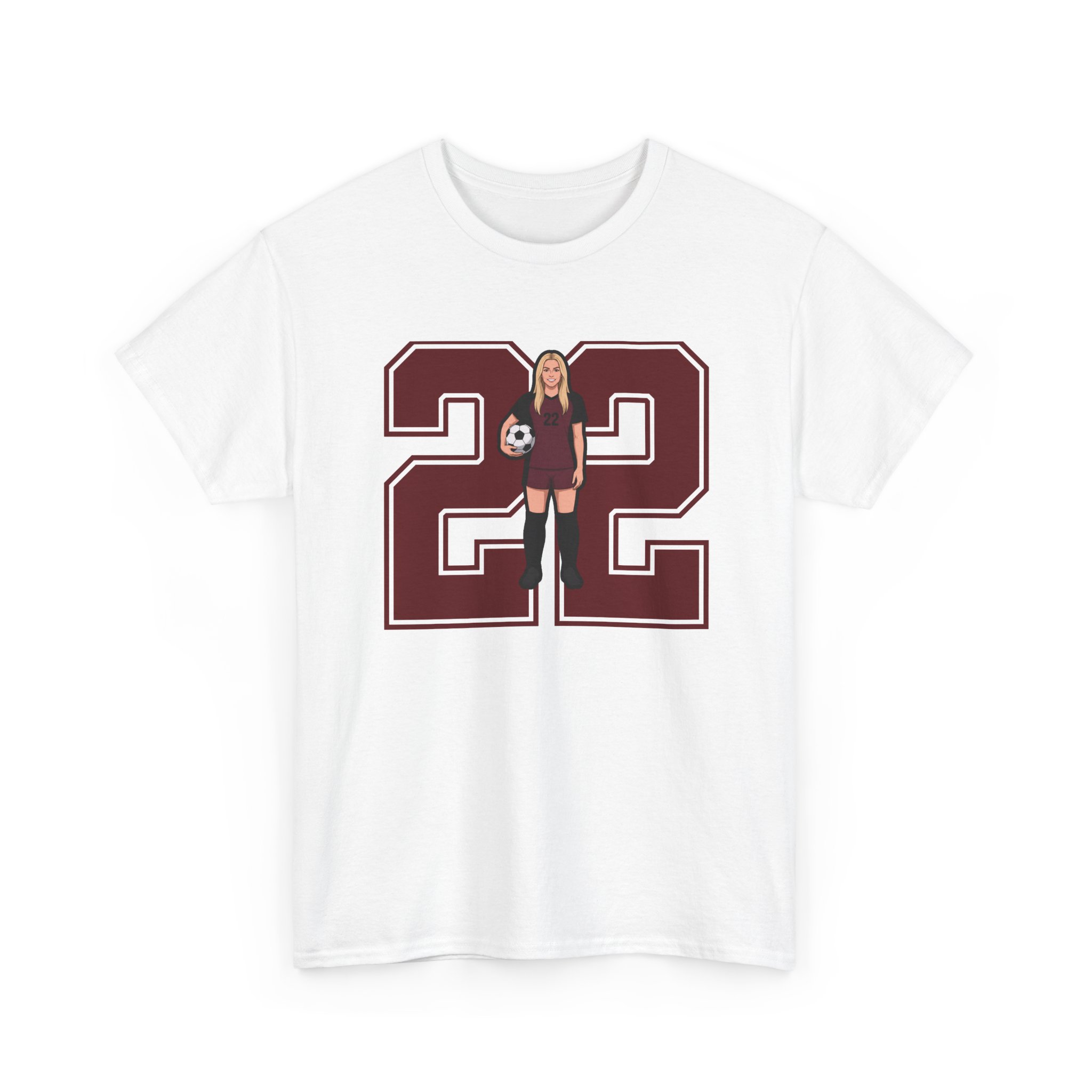 Tee — character_number in White
