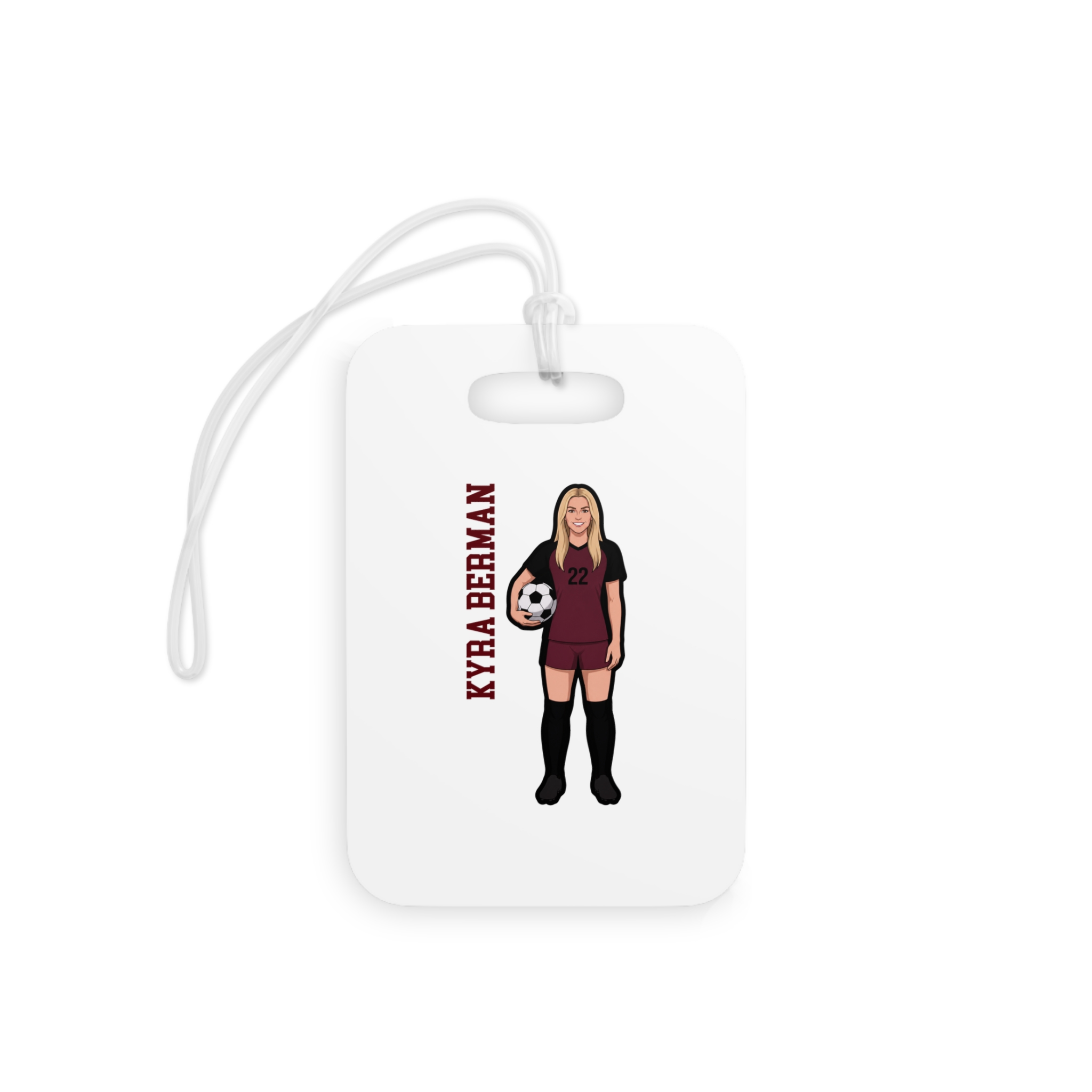 Bag Tag — character_name_vertical in Classic