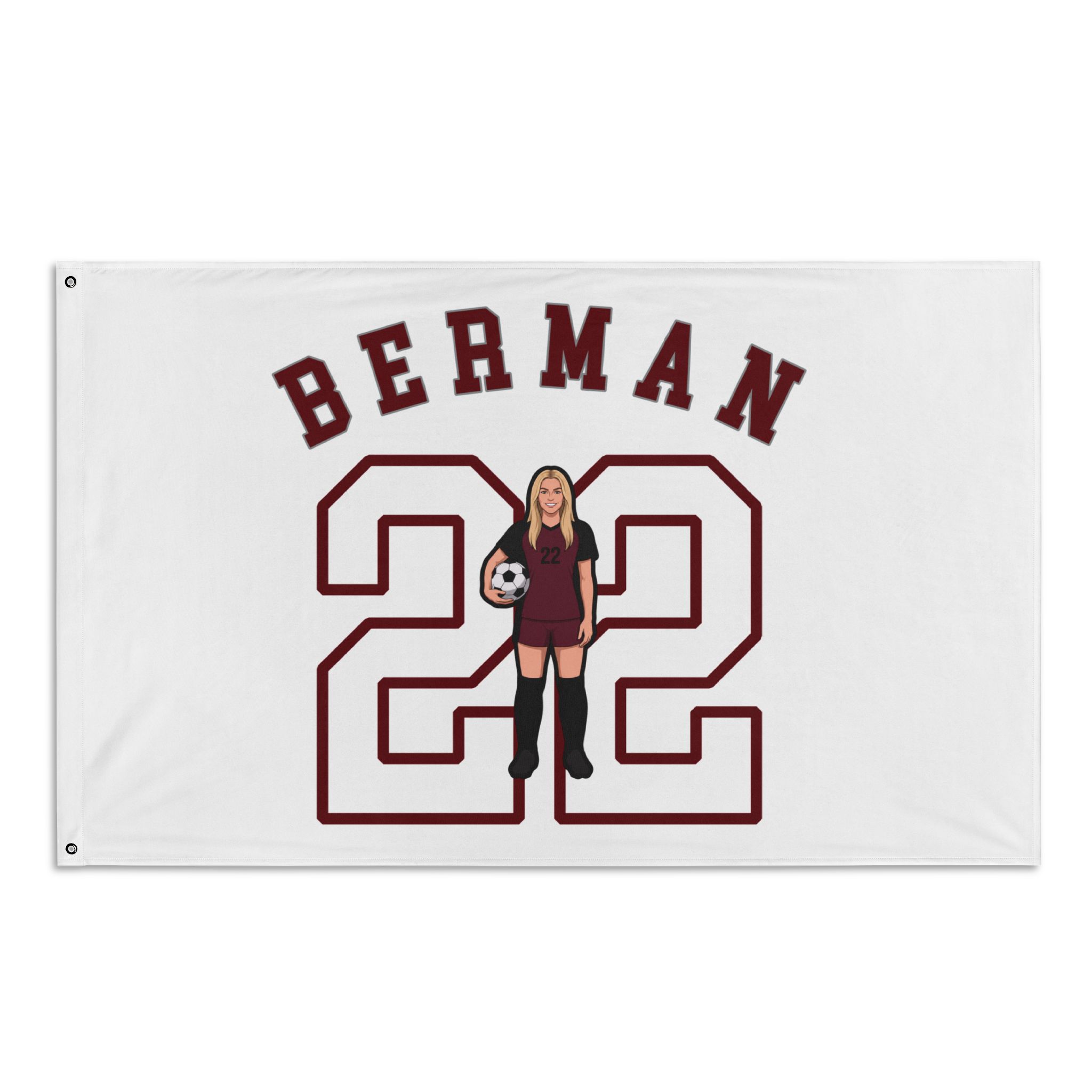 Flag (35 × 56 in) — character_shirsey_arch in Classic