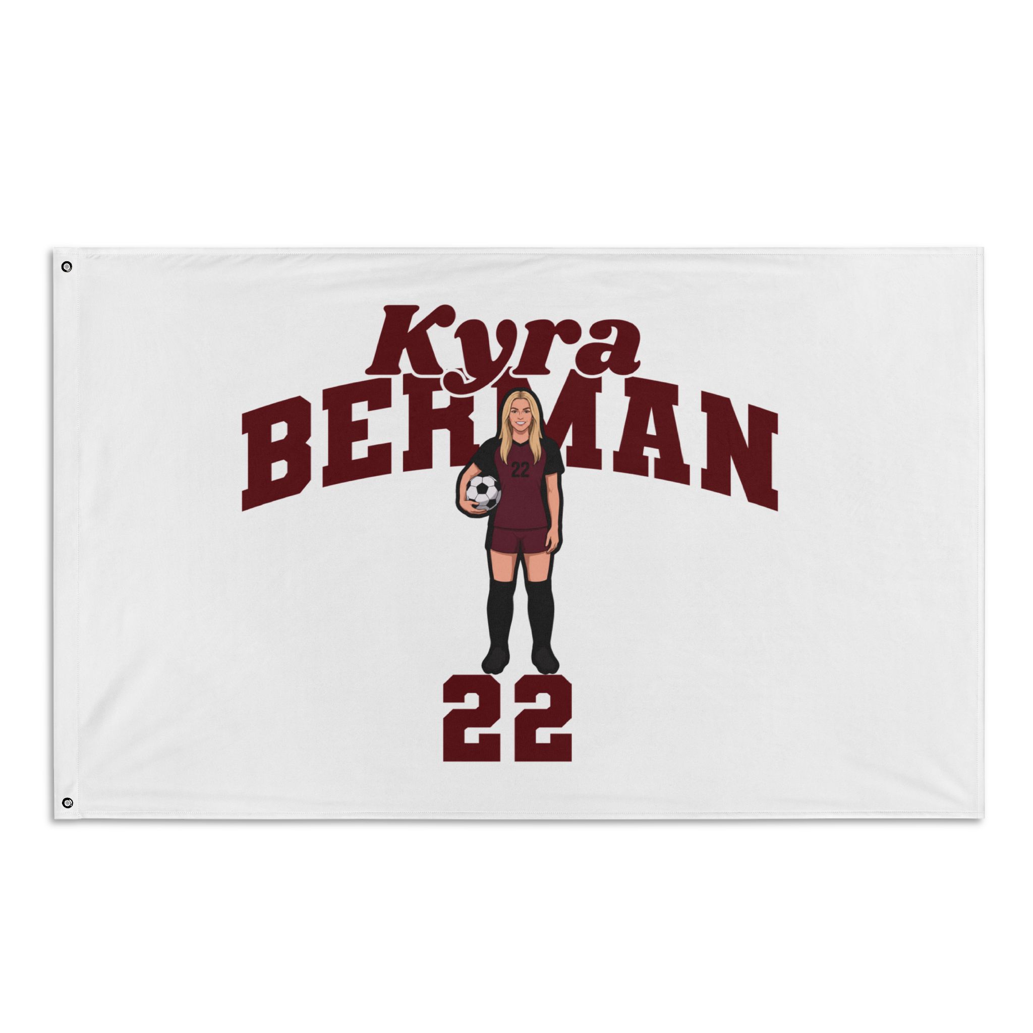 Flag (35 × 56 in) — character_signature_arch in Classic
