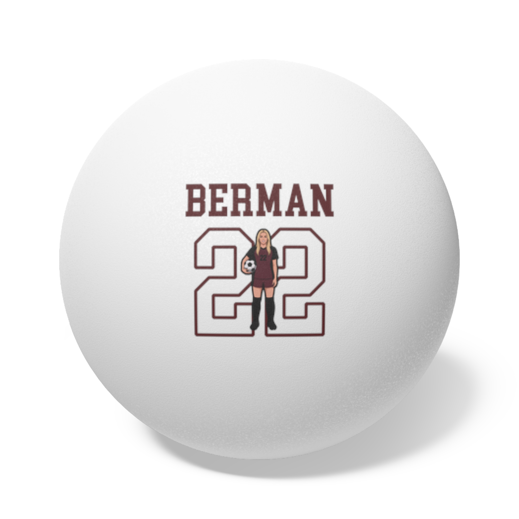 Ping Pong Balls, 6 pcs — character_shirsey in White