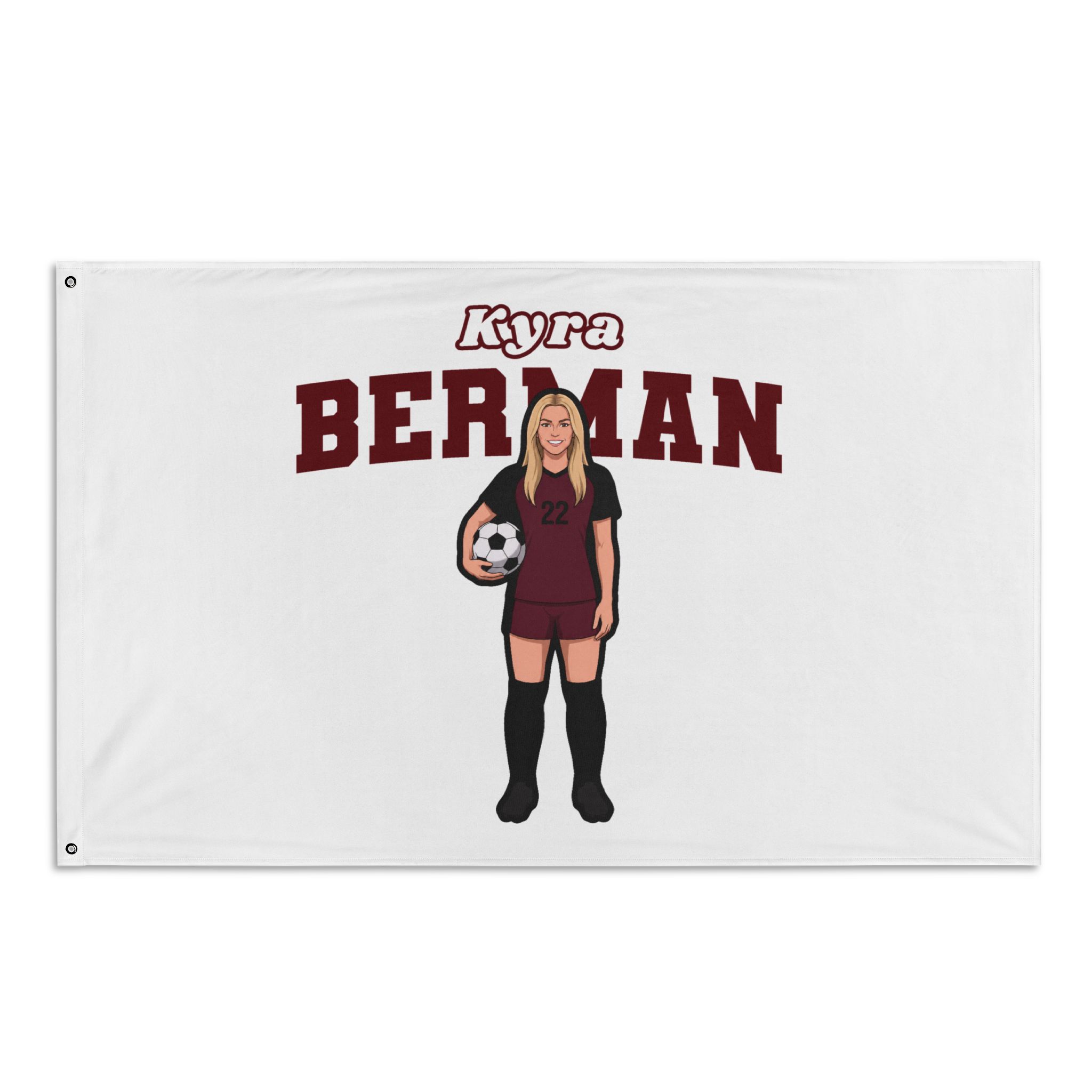 Flag (35 × 56 in) — character_name_arch in Classic