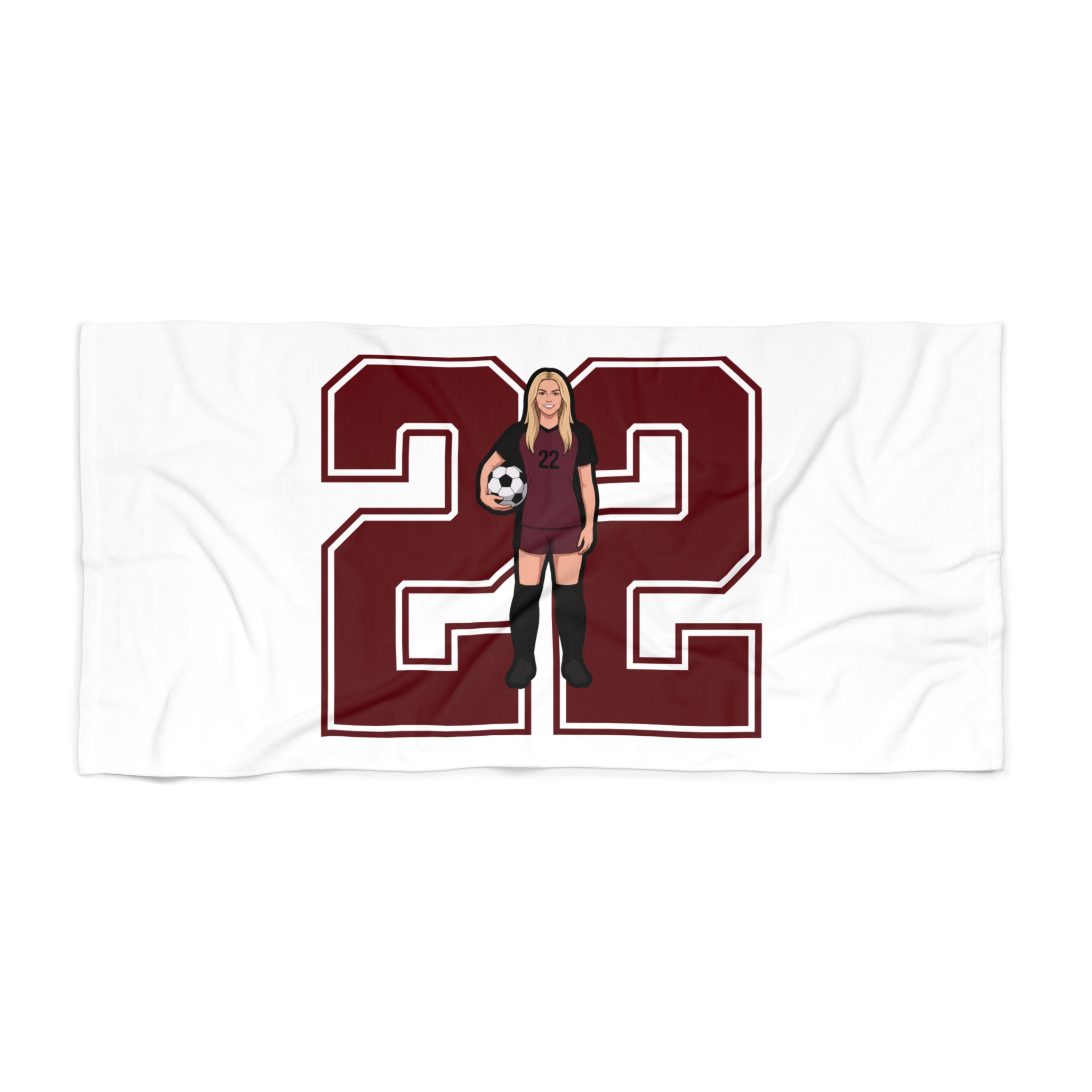 Beach Towel — character_number in Classic