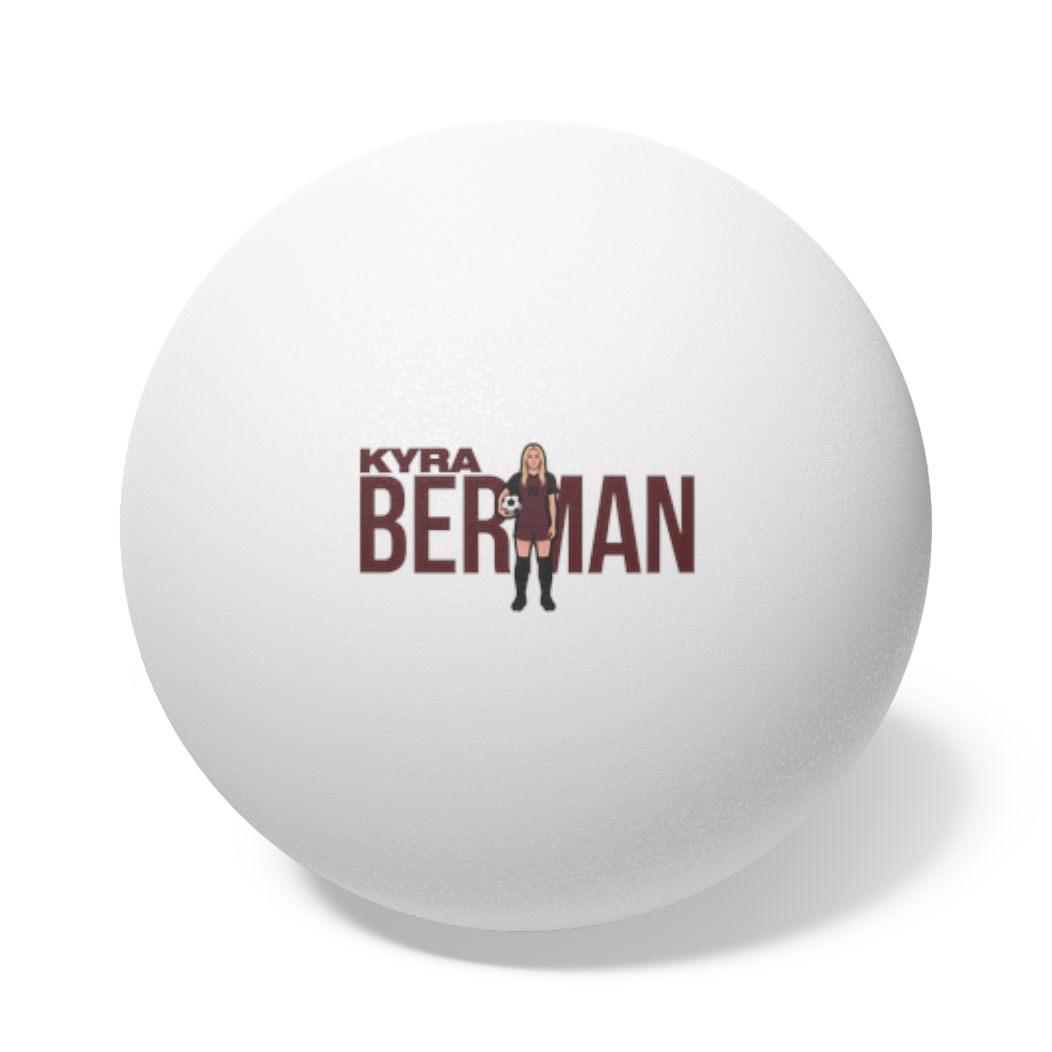 Ping Pong Balls, 6 pcs — character_player_name in White