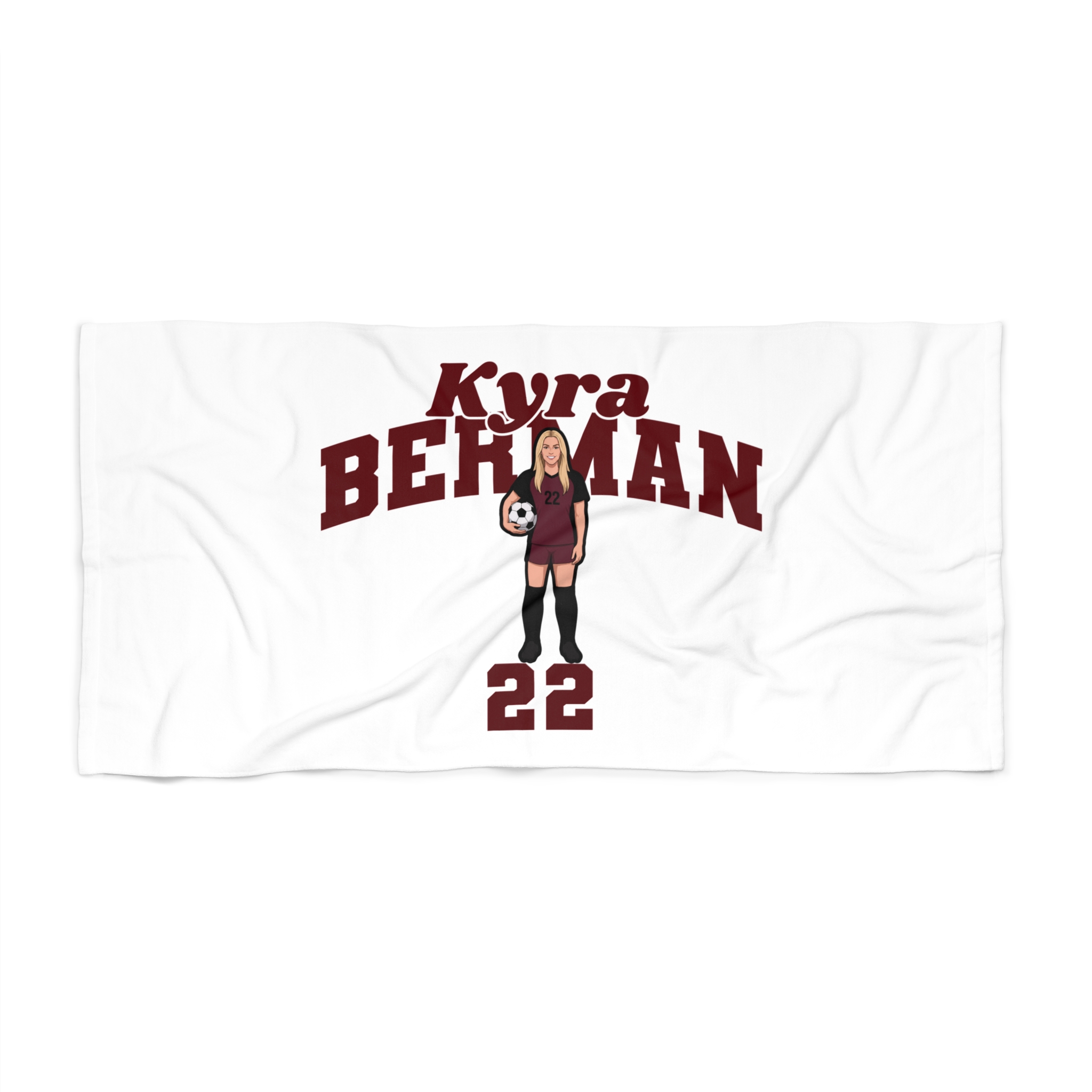 Beach Towel — character_signature_arch in Classic