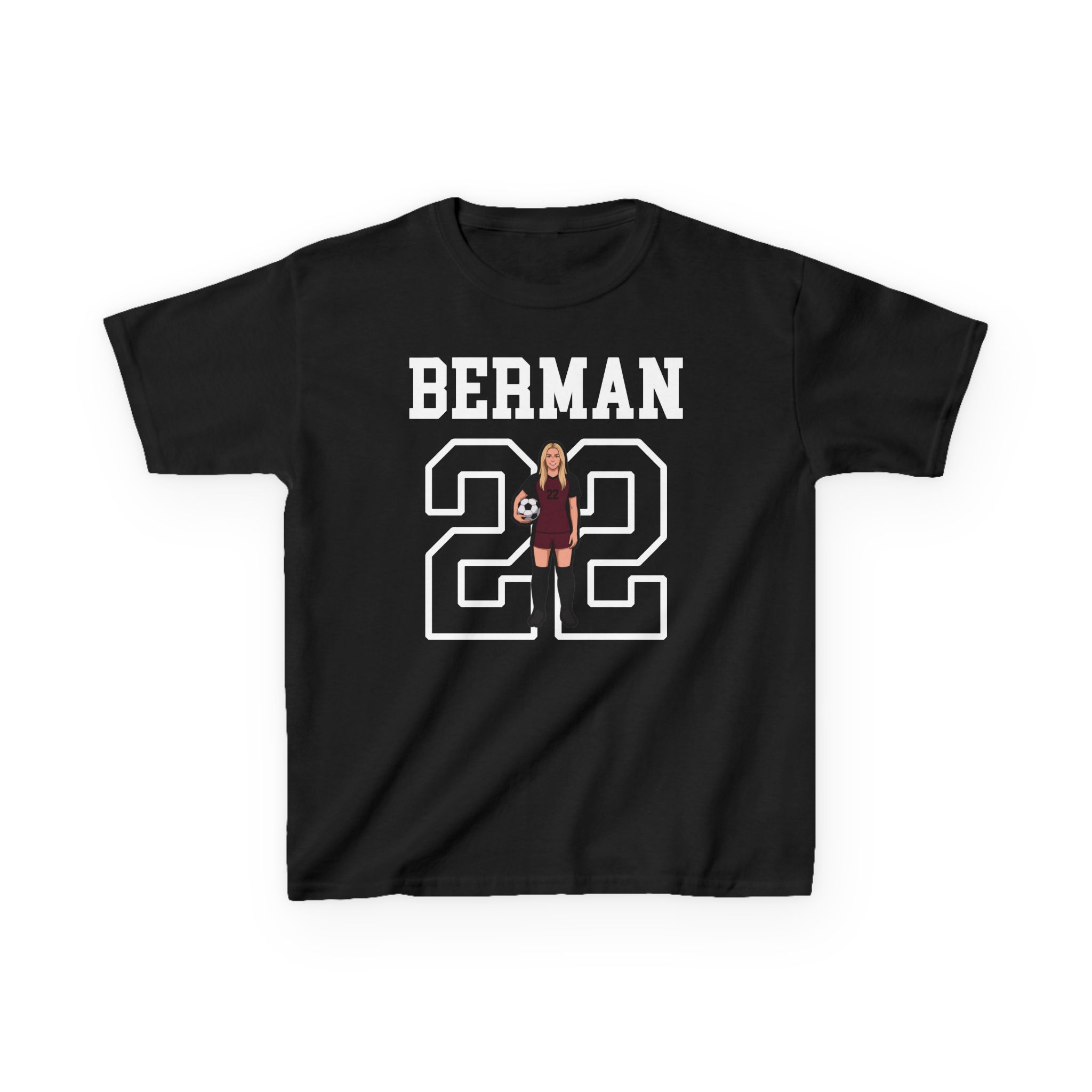 Youth Tee — character_shirsey in Black