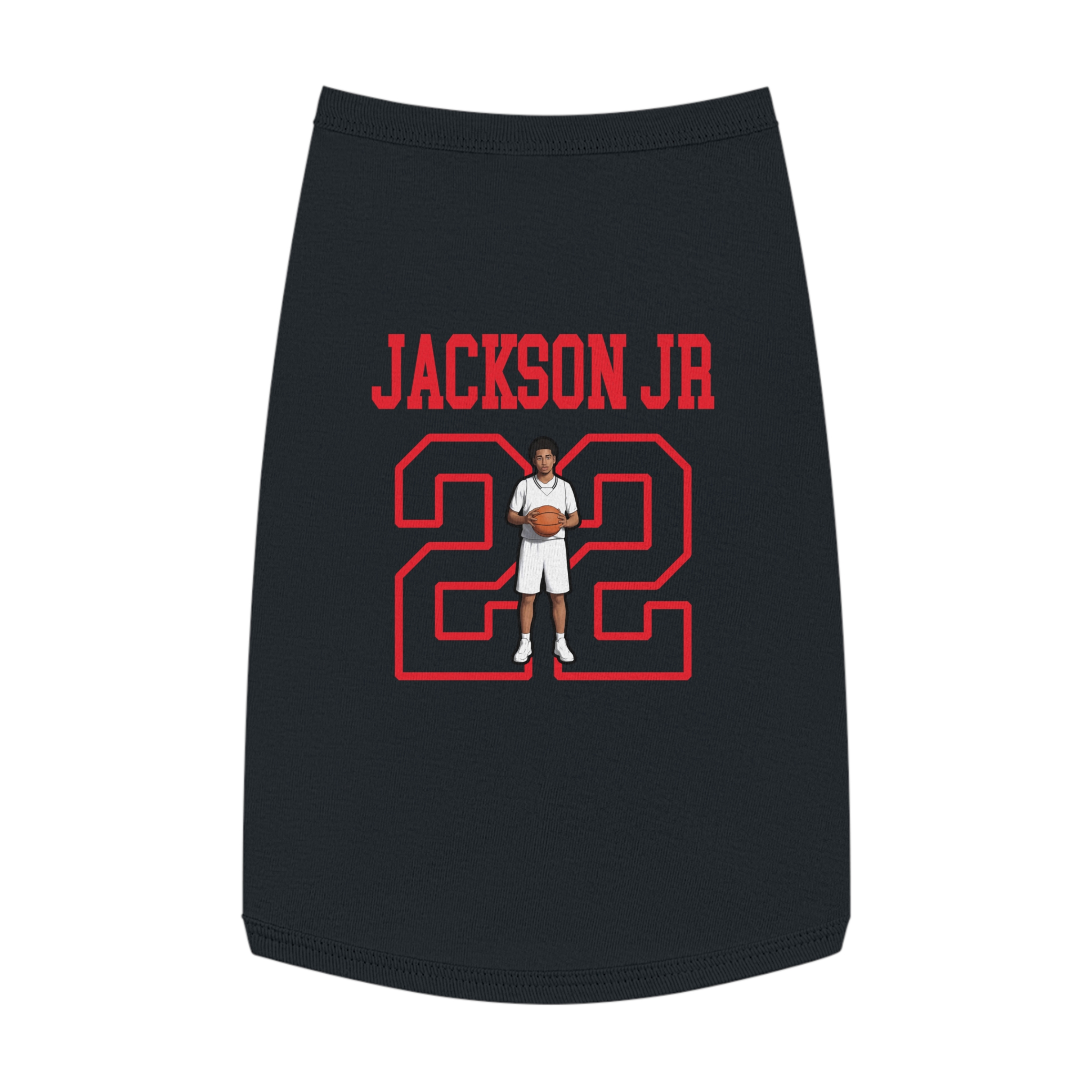 Pet Tank Top — character_shirsey in Black
