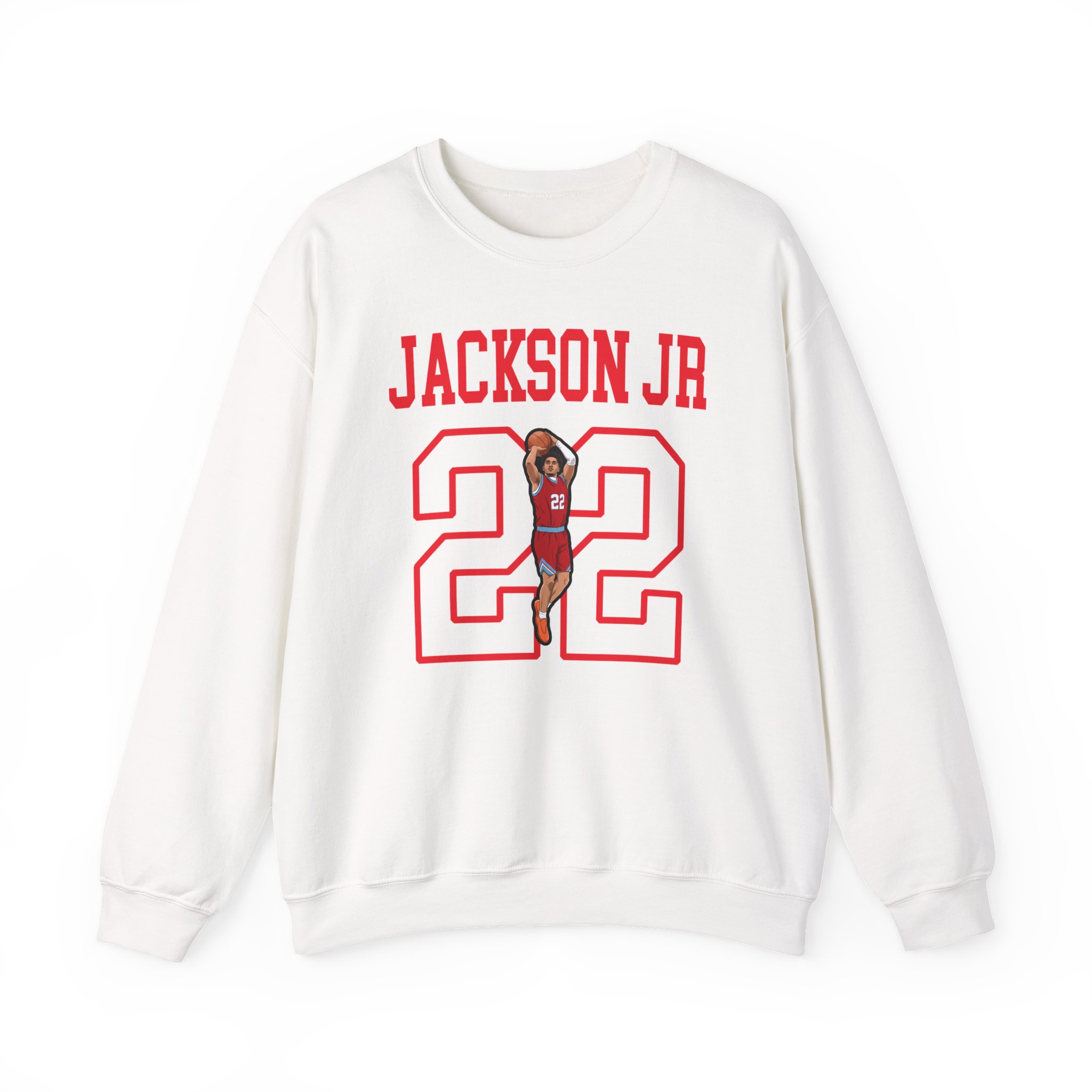 Crewneck Sweatshirt — character_shirsey in White
