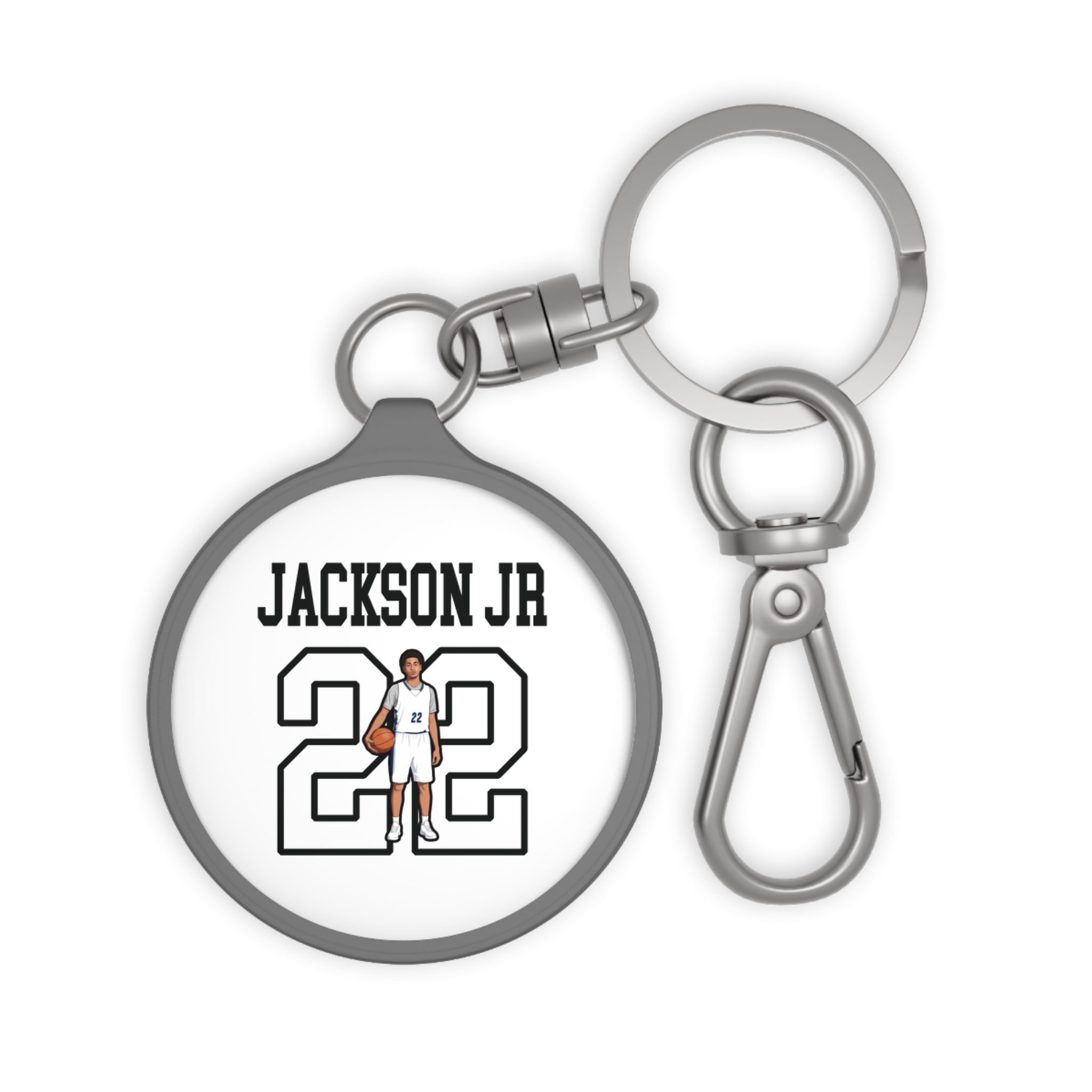 Keychain — character_shirsey in Grey