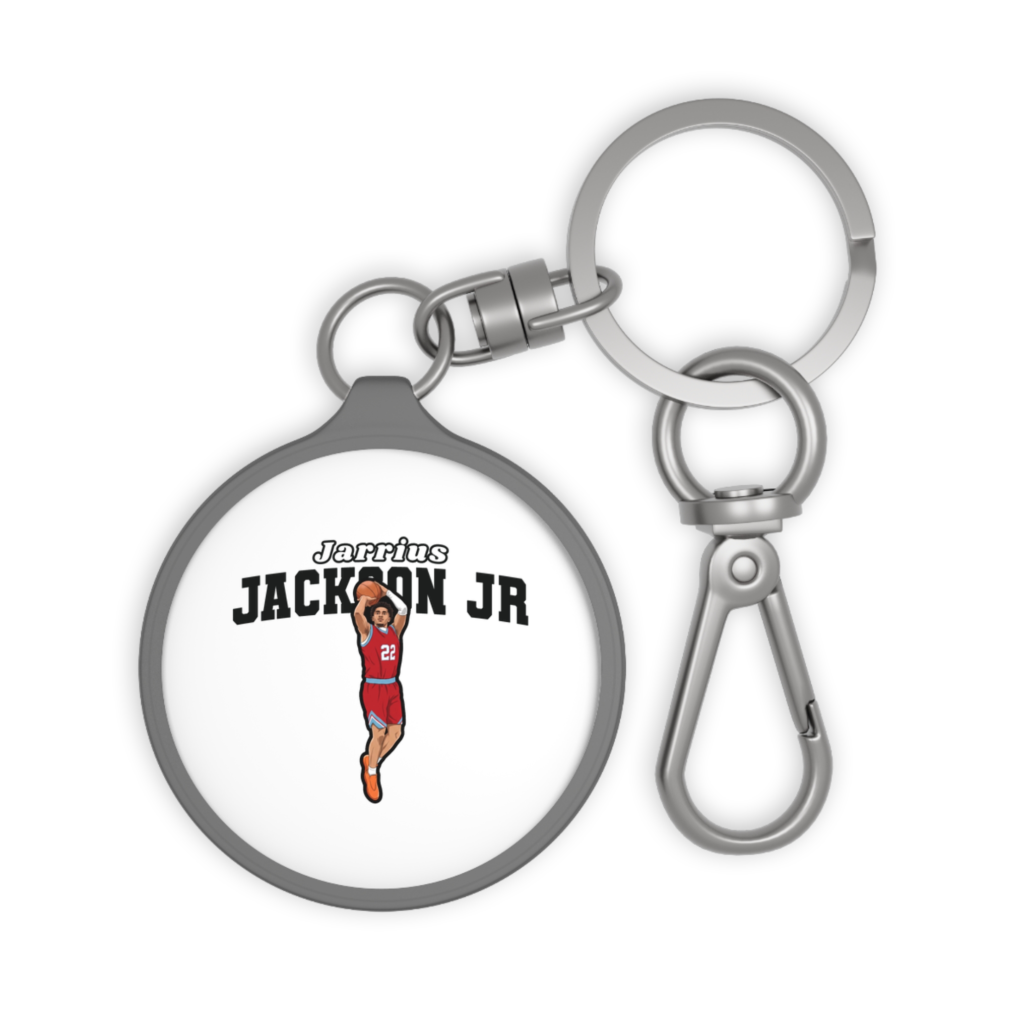 Keychain — character_name_arch in Grey