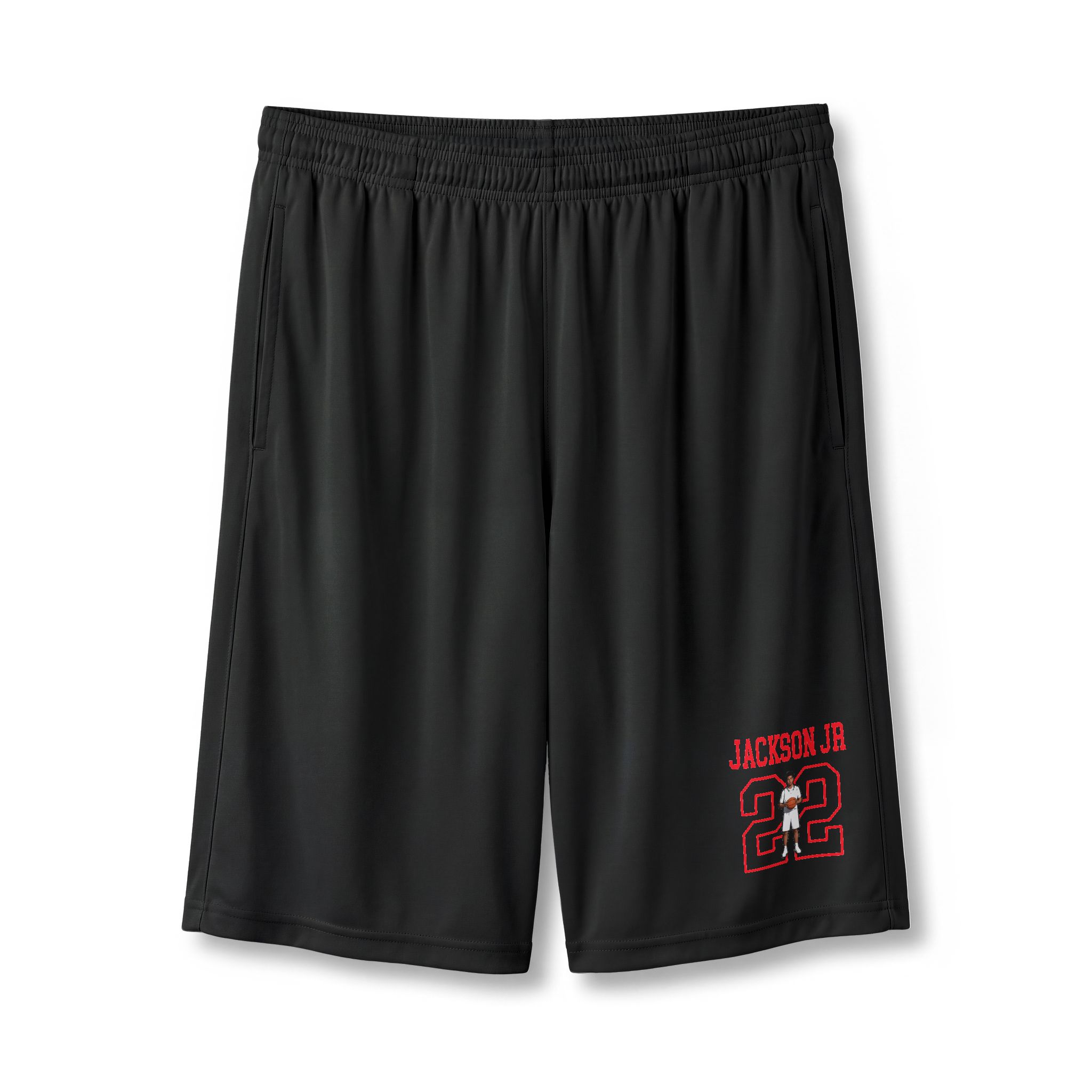 Shorts — character_shirsey in Black